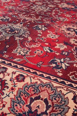 Teppich Teppich Vintage Orient rot 200x300cm, Zuiver, Höhe: 1 mm