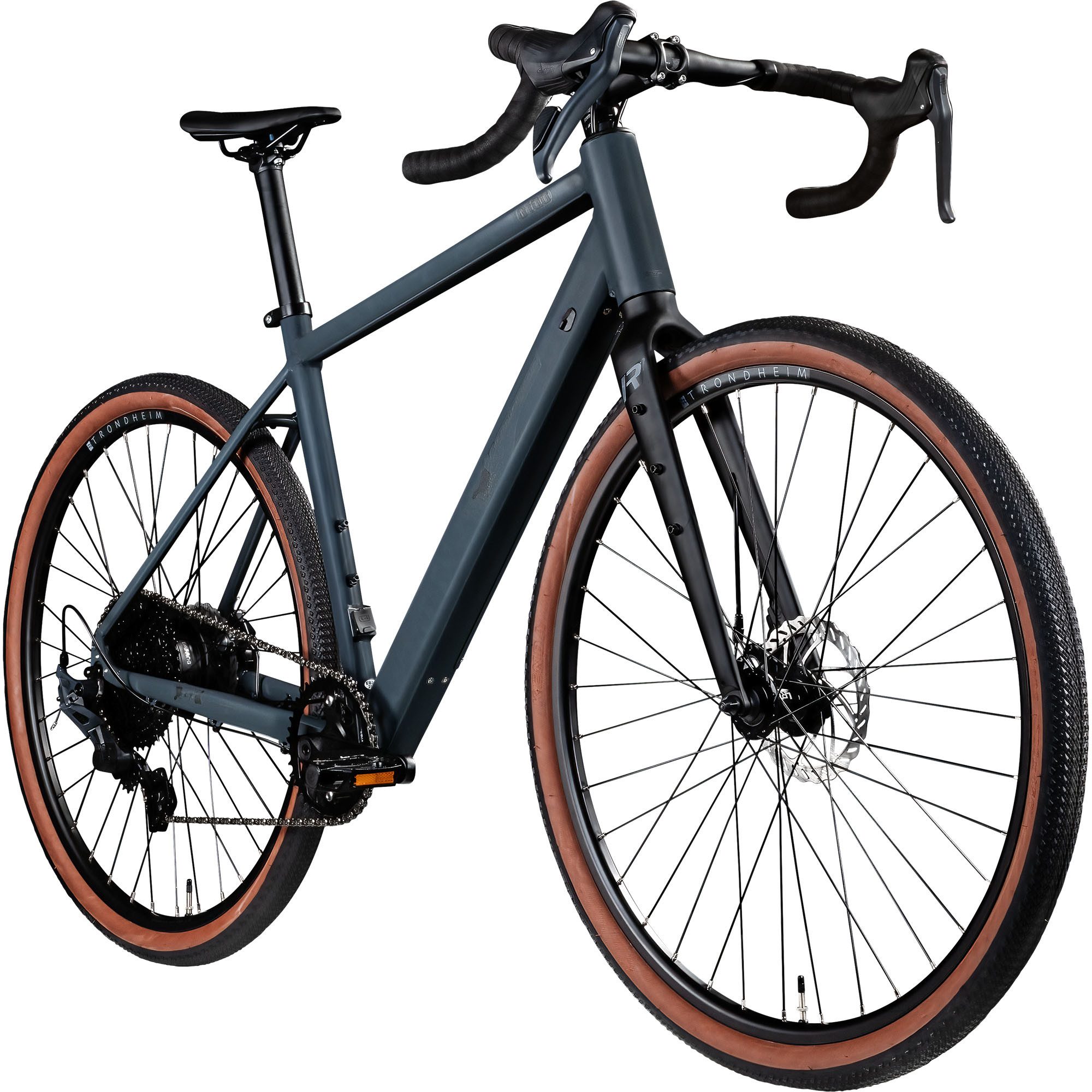 Remington E-Bike Gravel Bike G100, 10 Gang Microshift Sword Schaltwerk, Kettenschaltung, Heckmotor, 360 Wh, E Bike Gravelbike 28" Pedelec 360 Wh Elektrofahrrad Fahrrad