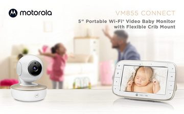 COFI 1453 Video-Babyphone Nursery VM855 Connected WIFI Babyphone - mit Motorola Nursery App