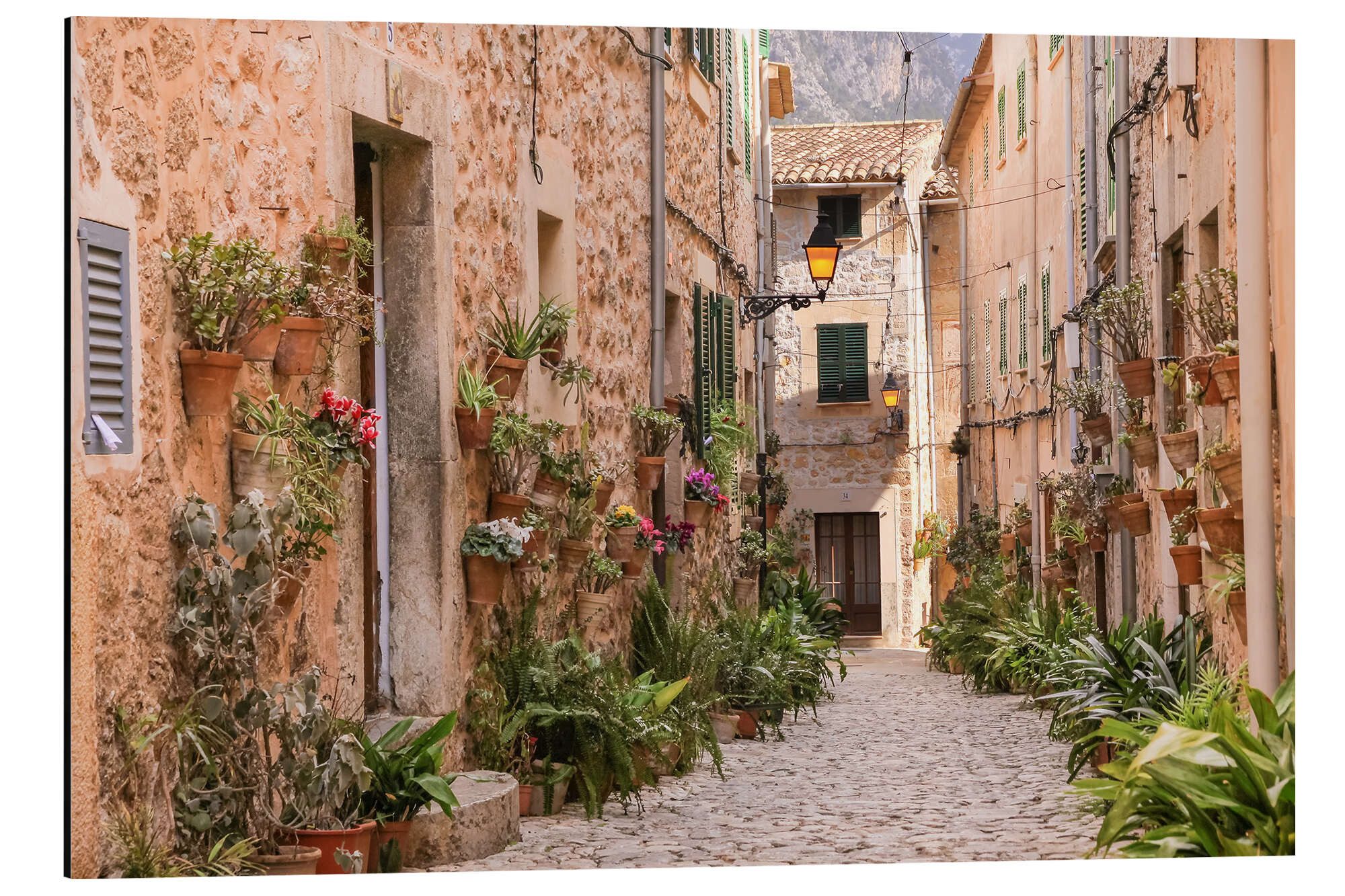 Posterlounge Wandbild Gasse in Valldemossa, Mallorca günstig online kaufen