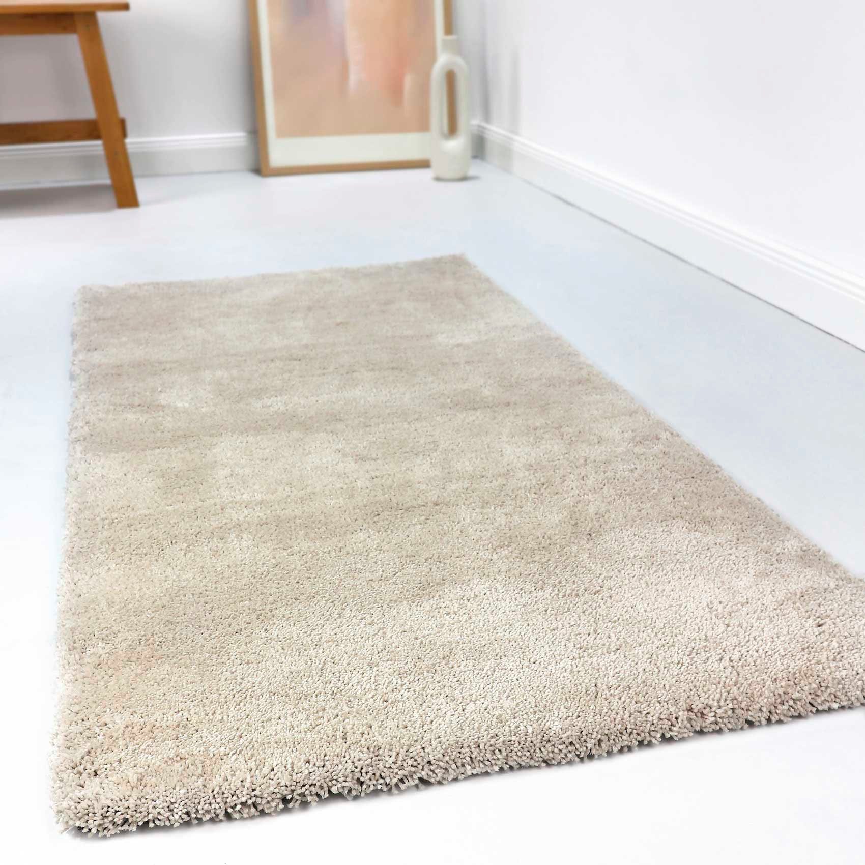 Hochflor dichter Esprit, Farbauswahl, Relaxx, mm, weicher rechteckig, 25 große Höhe: sehr beige Hochflor-Teppich Wohnzimmer,