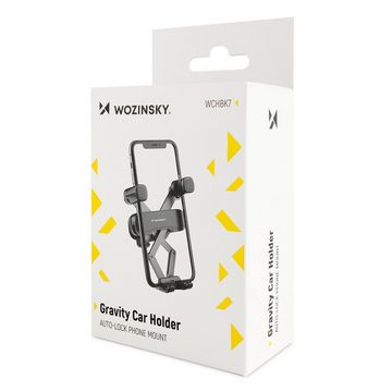 Wozinsky Wozinsky Gravity KFZ-Halterung Handyhalter für die Lüftung Schwarz Handy-Halterung, (1-tlg)