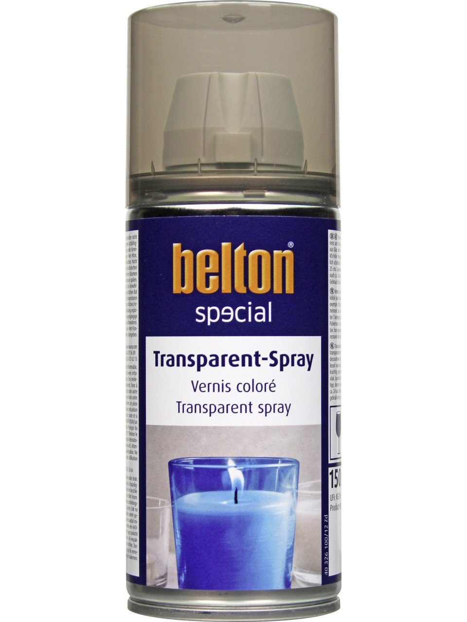 belton Sprühlack Belton special Transparent Spray 150 ml schwarz
