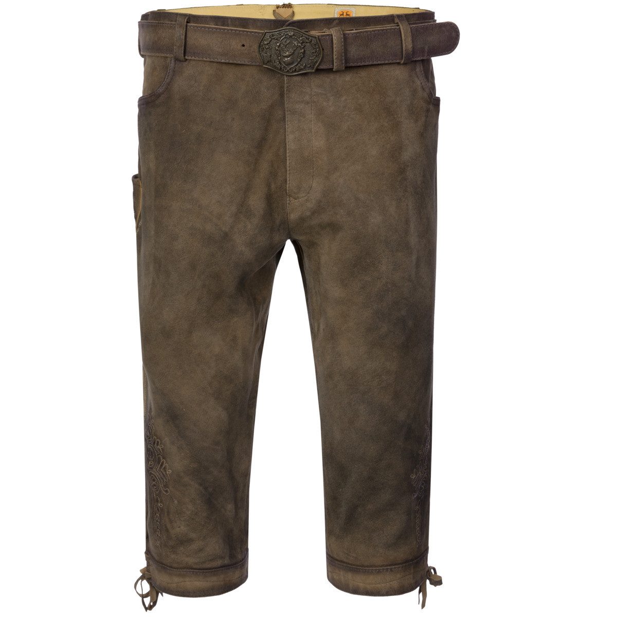 Maddox Trachtenlederhose Leifers Herren (1-tlg) Trachtenlederhose, Trachtenhose, Bayerische Lederhose, Oktoberfest