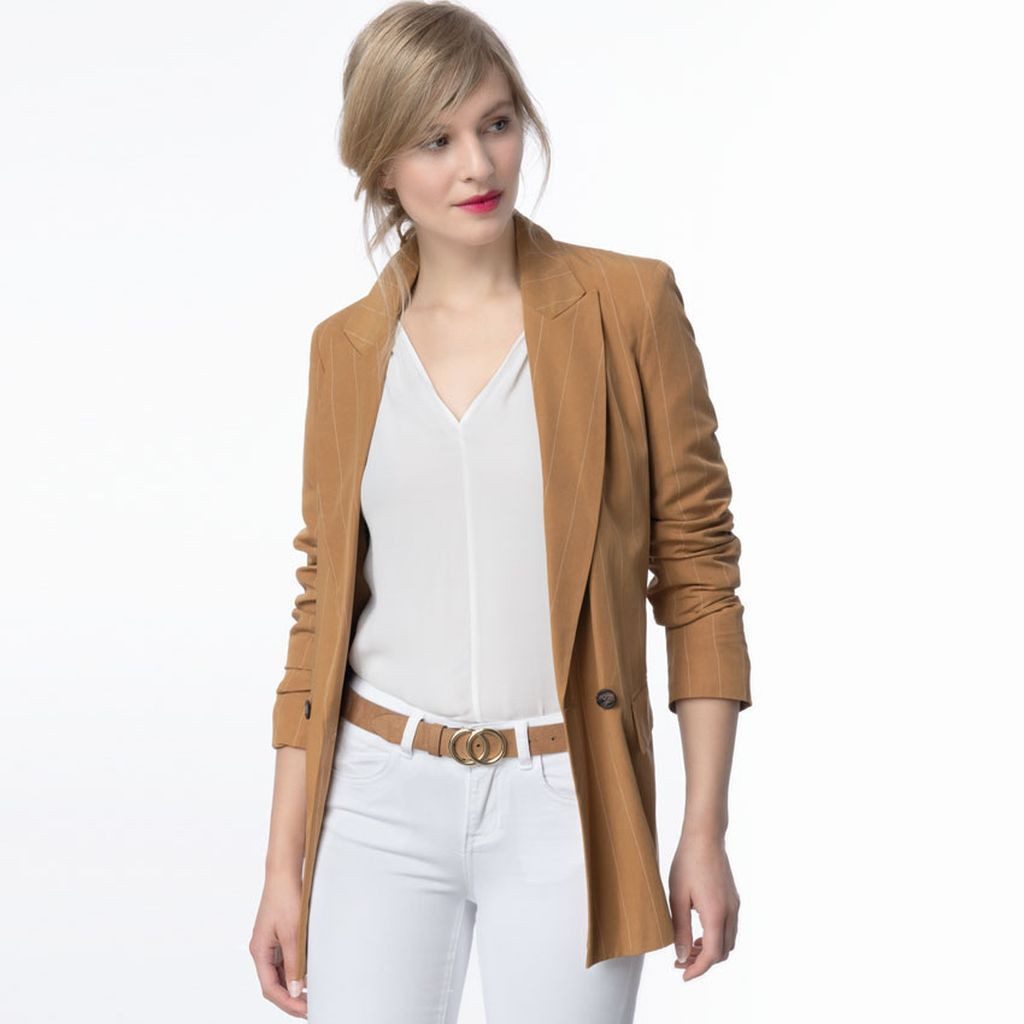 BERND GÖTZ Ledergürtel Ledergürtel aus Veloursleder mit modischer Goldschließe