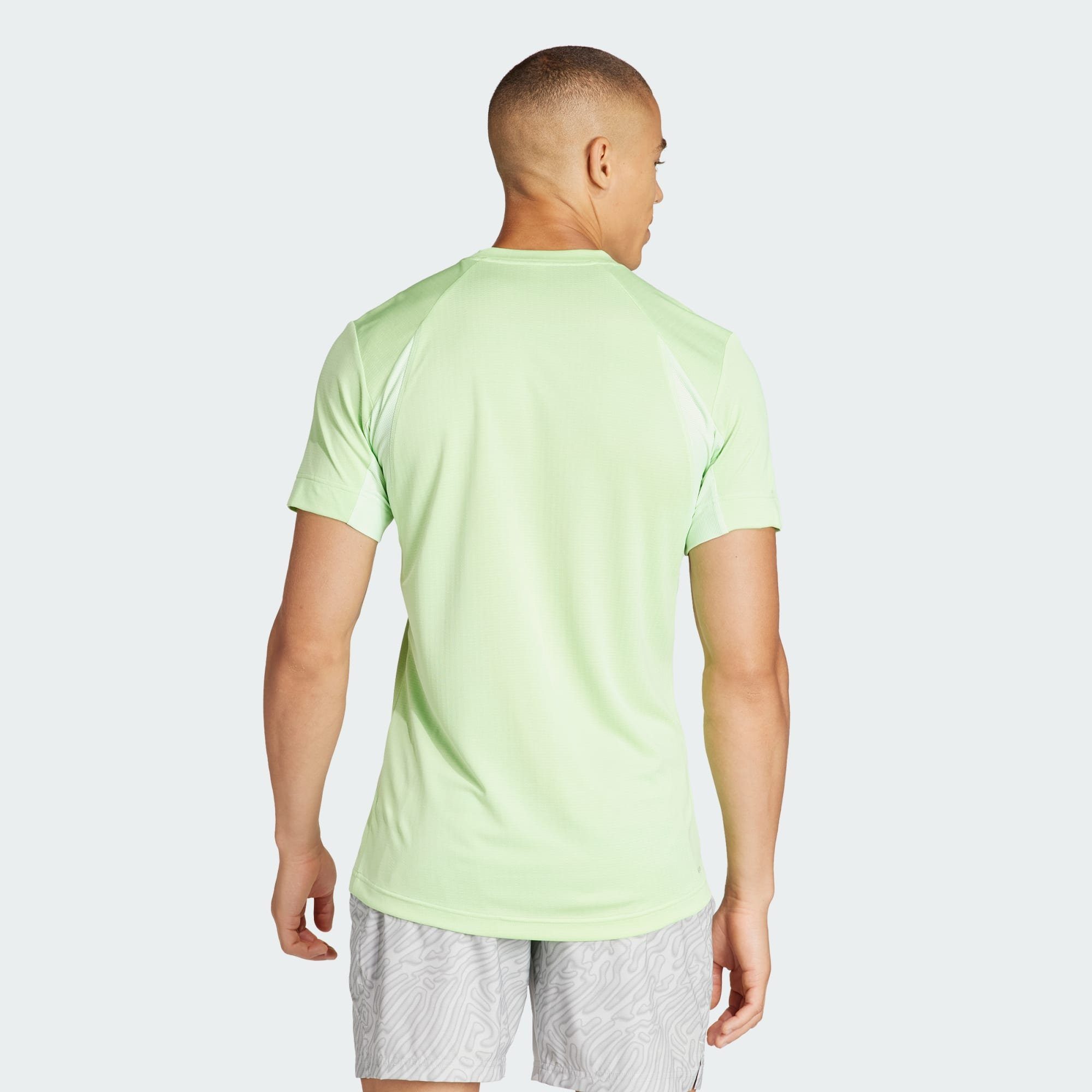 adidas Performance Funktionsshirt FREELIFT Green TENNIS T-SHIRT Green Spark Semi Spark 