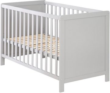 roba® Babymöbel-Set Hamburg, (Spar-Set, 2-St., Kinderbett, Wickelkommode), mit Kinderbett und Wickelkommode mit 2 Schubladen