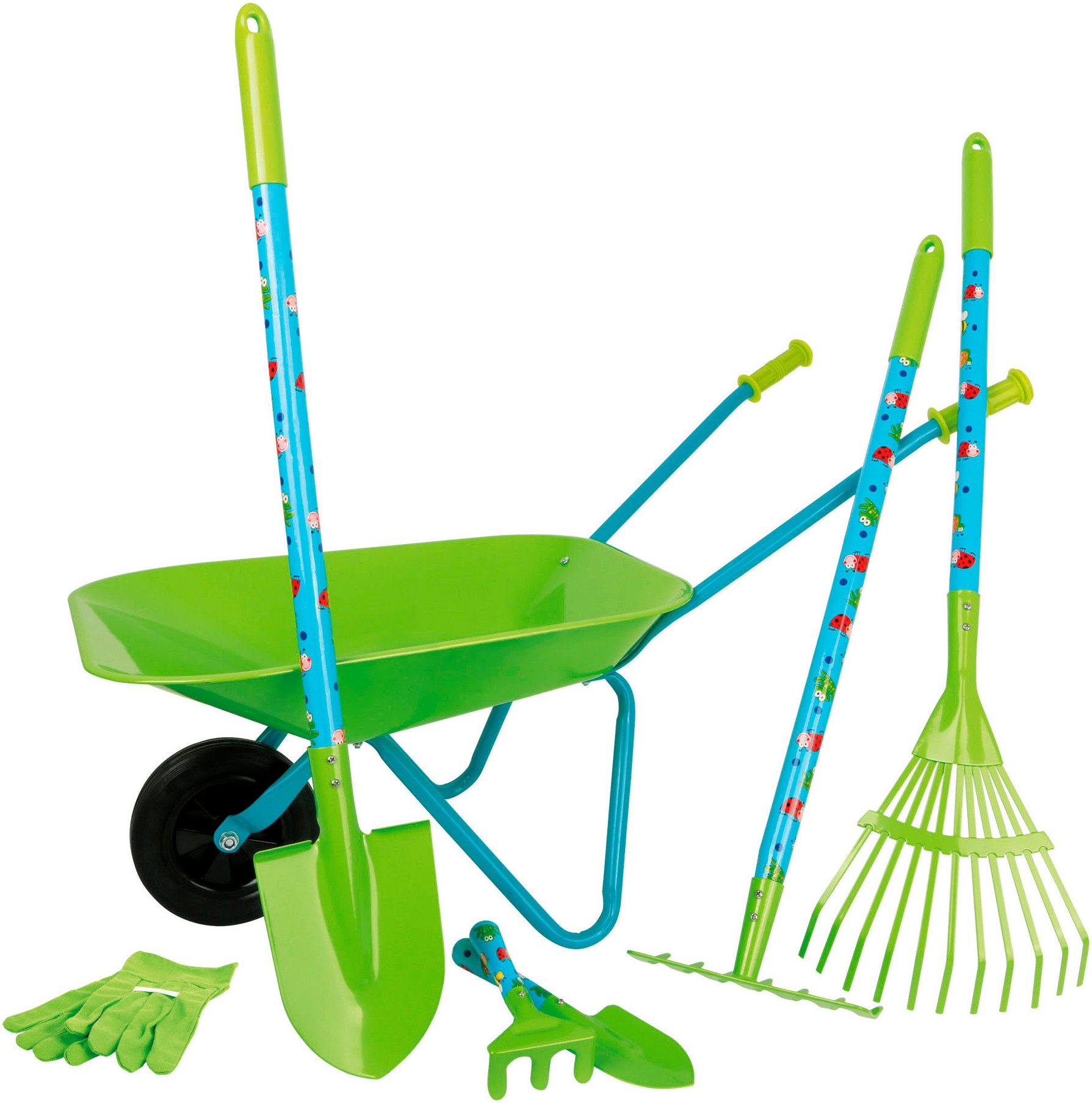 Small Foot Kinder-Gartenset, mit Schubkarre