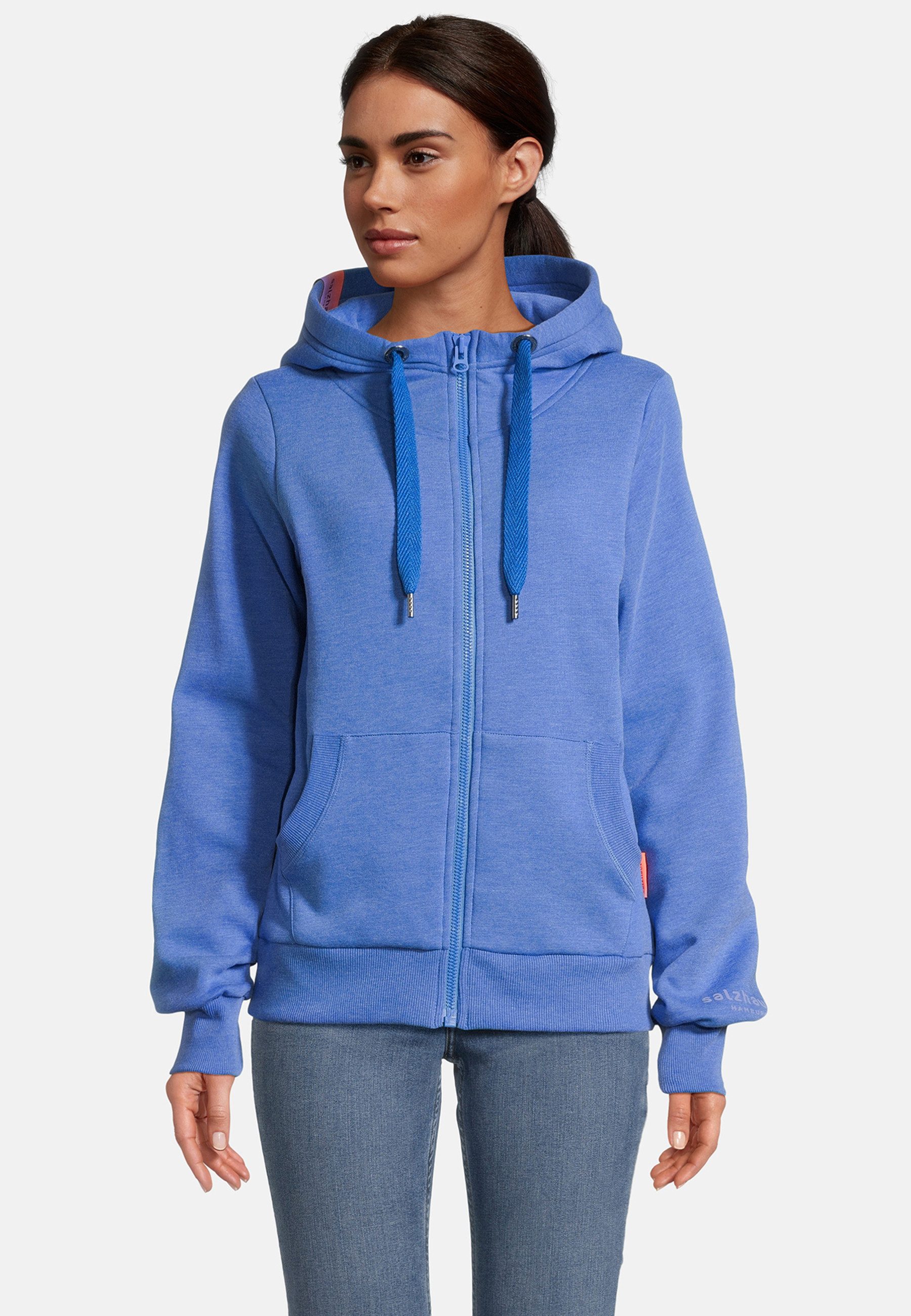 salzhaut Sweatjacke SÖÖTE Damen Tailliert weiche, bequeme Sweatjacke, Hoodi günstig online kaufen
