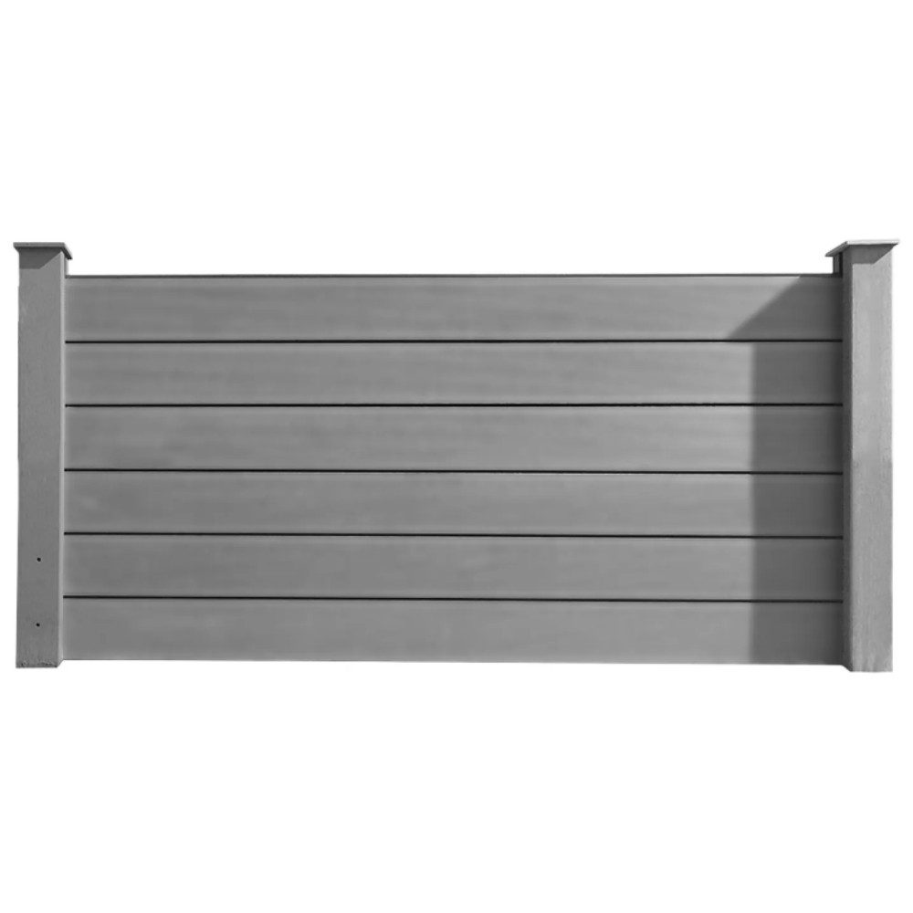 HORI Zaun HORI WPC Sichtschutzzaun Stecksystem, günstig online kaufen