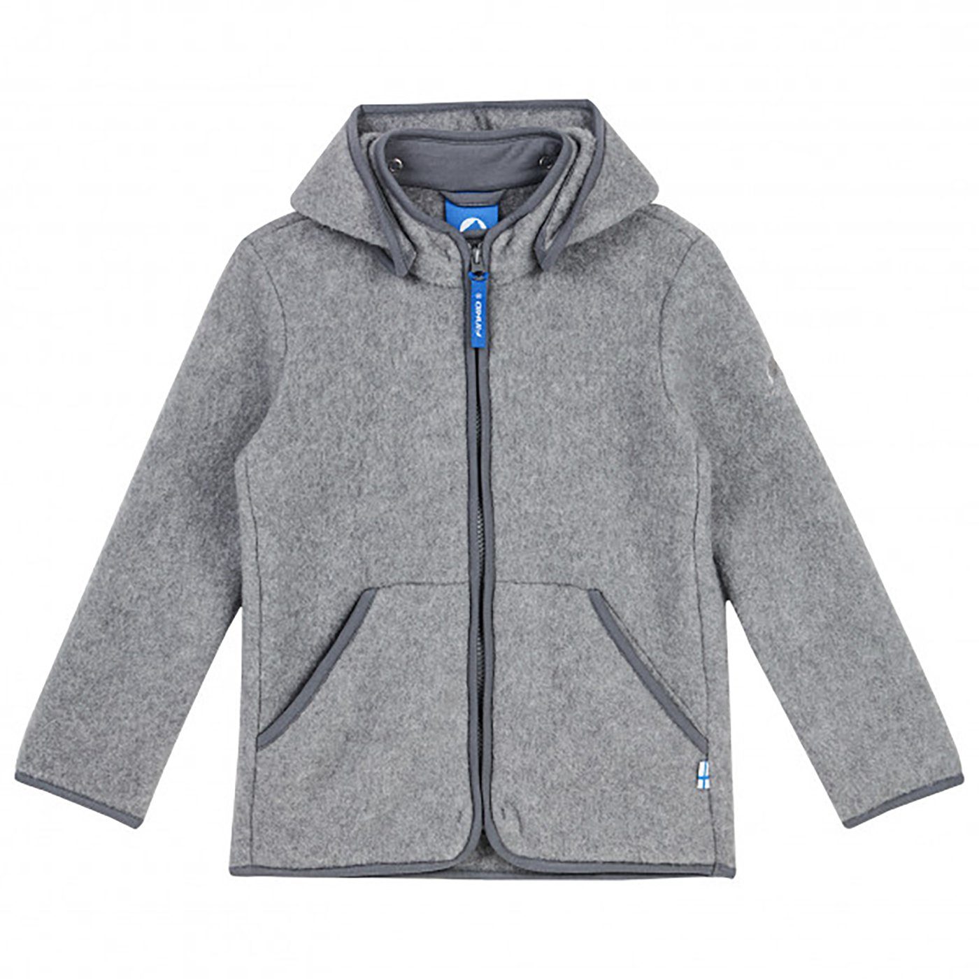 Finkid Wolljacke Luonto Wool Finkid Charcoal - 80/90