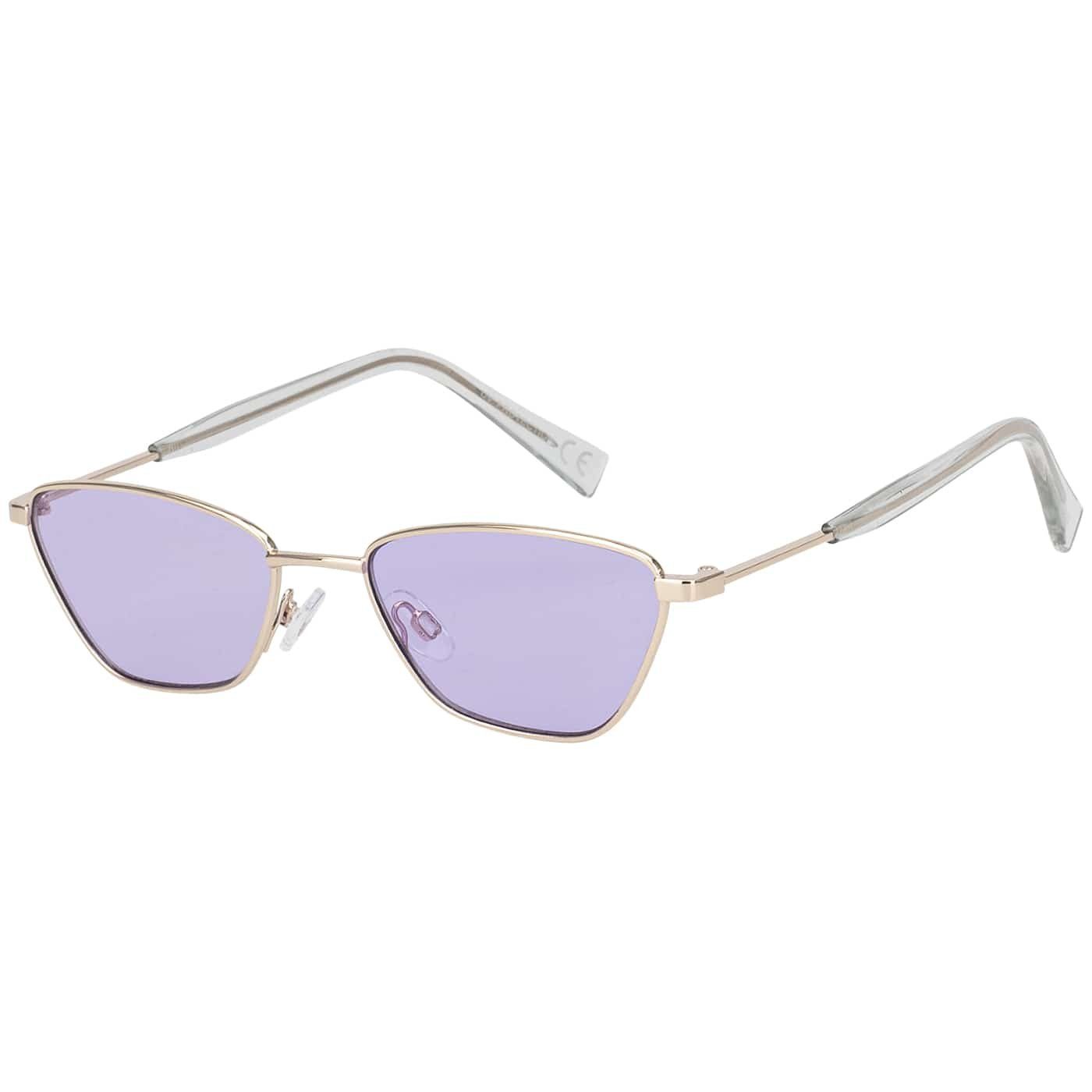 BEZLIT Eyewear Sonnenbrille Moderne Designer Damen Sonnenbrille (1-St) mit grün, orange, rosa, blau, lila und grauen Linsen