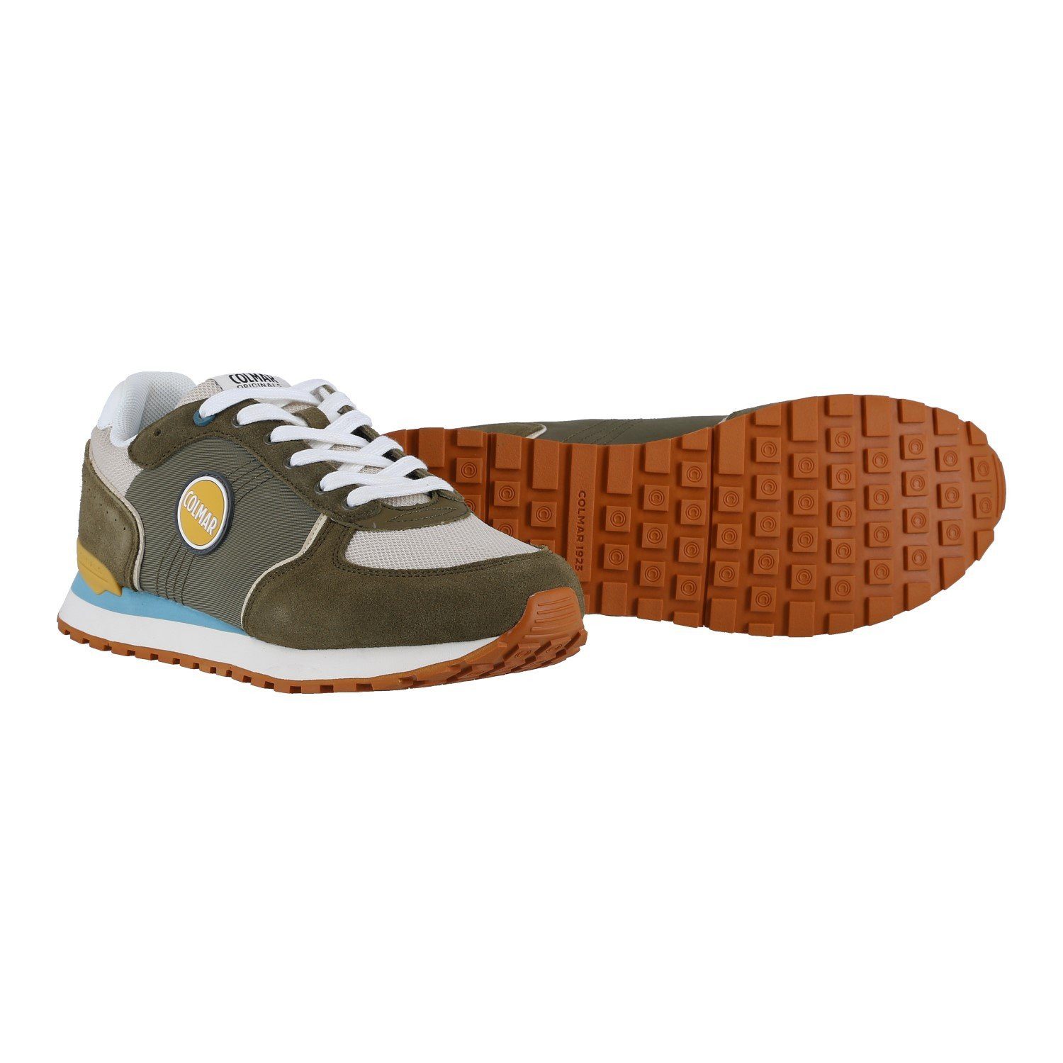 Colmar Travis Block militärgrün Herren Sneaker