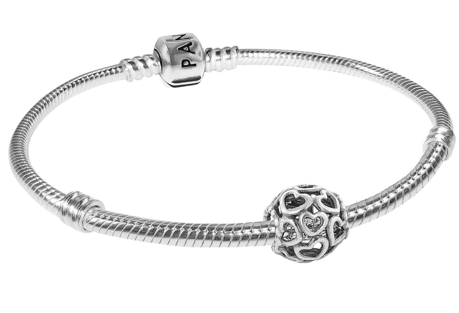 Charm-Armband Starter-Armband für Hearty Silber