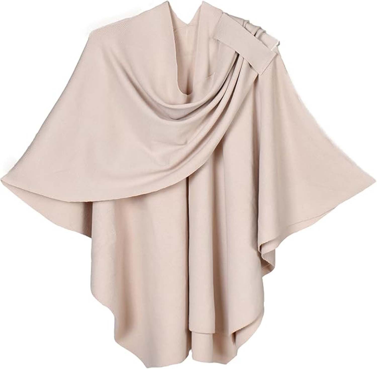 Oemmn Poncho Damen Schal,Poncho,Wärmender Schal für alle Jahreszeiten