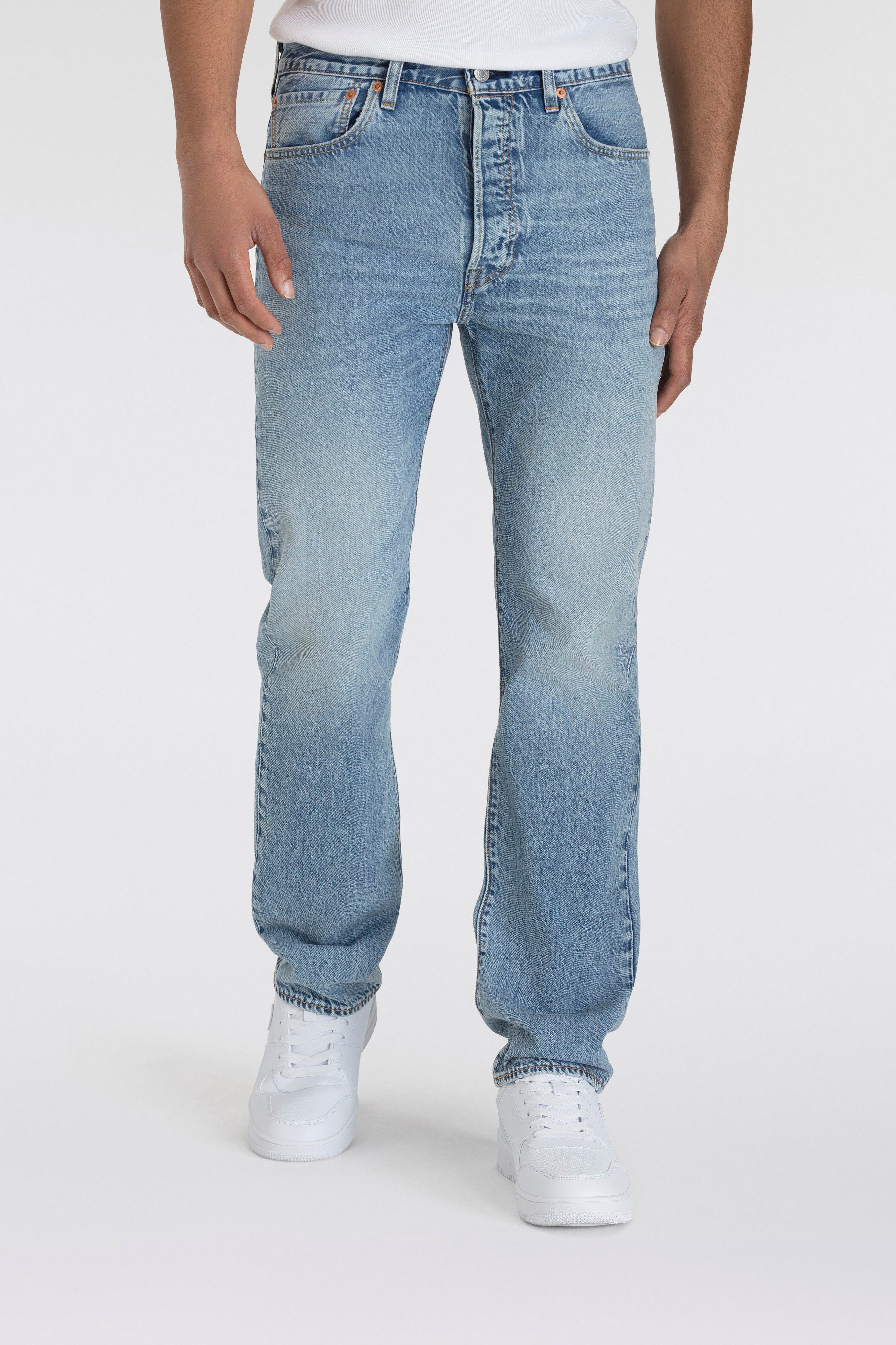 Levis Straight-Jeans "501 LEVIS ORIGINAL", mit Markenlabel günstig online kaufen