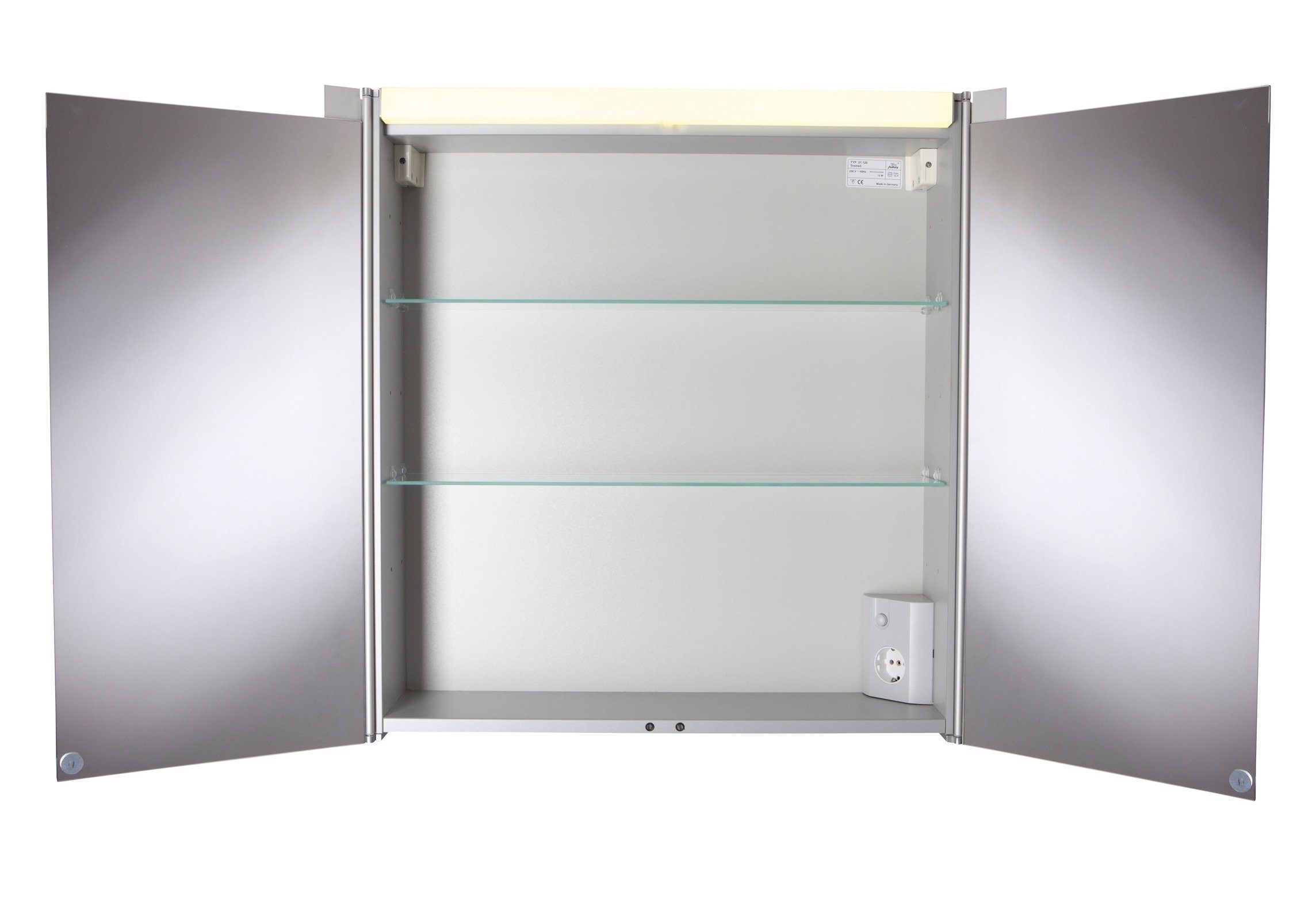 jokey Spiegelschrank Tromsö Breite silber, 63 cm