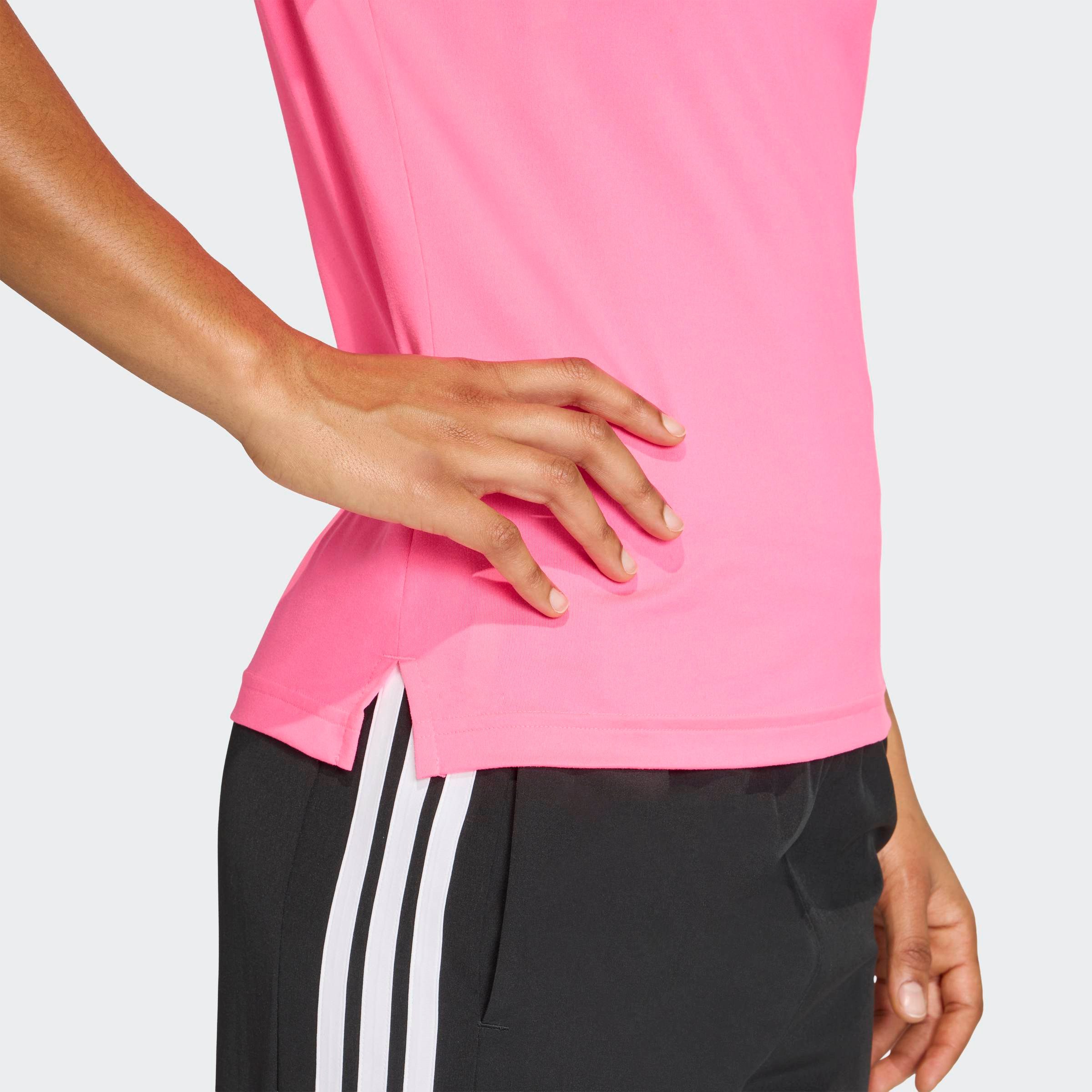 adidas Performance T-Shirt ADIDAS WORKOUT ESSENTIALS MIT V-AUSSCHNITT mit V-Ausschnitt, ohne Verschluss