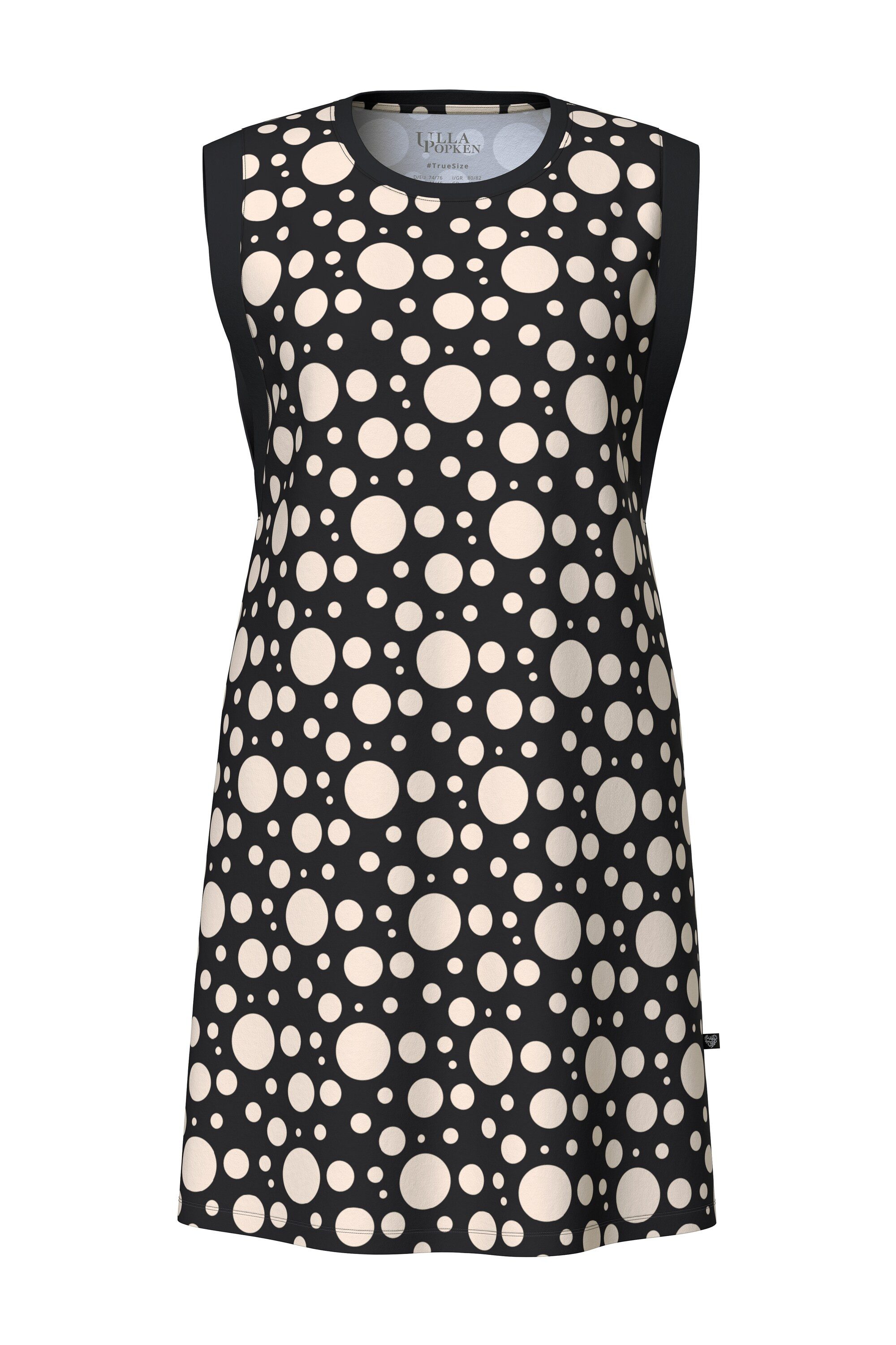 Ulla Popken Longshirt Longshirt bedruckt Rundhals ärmellos günstig online kaufen