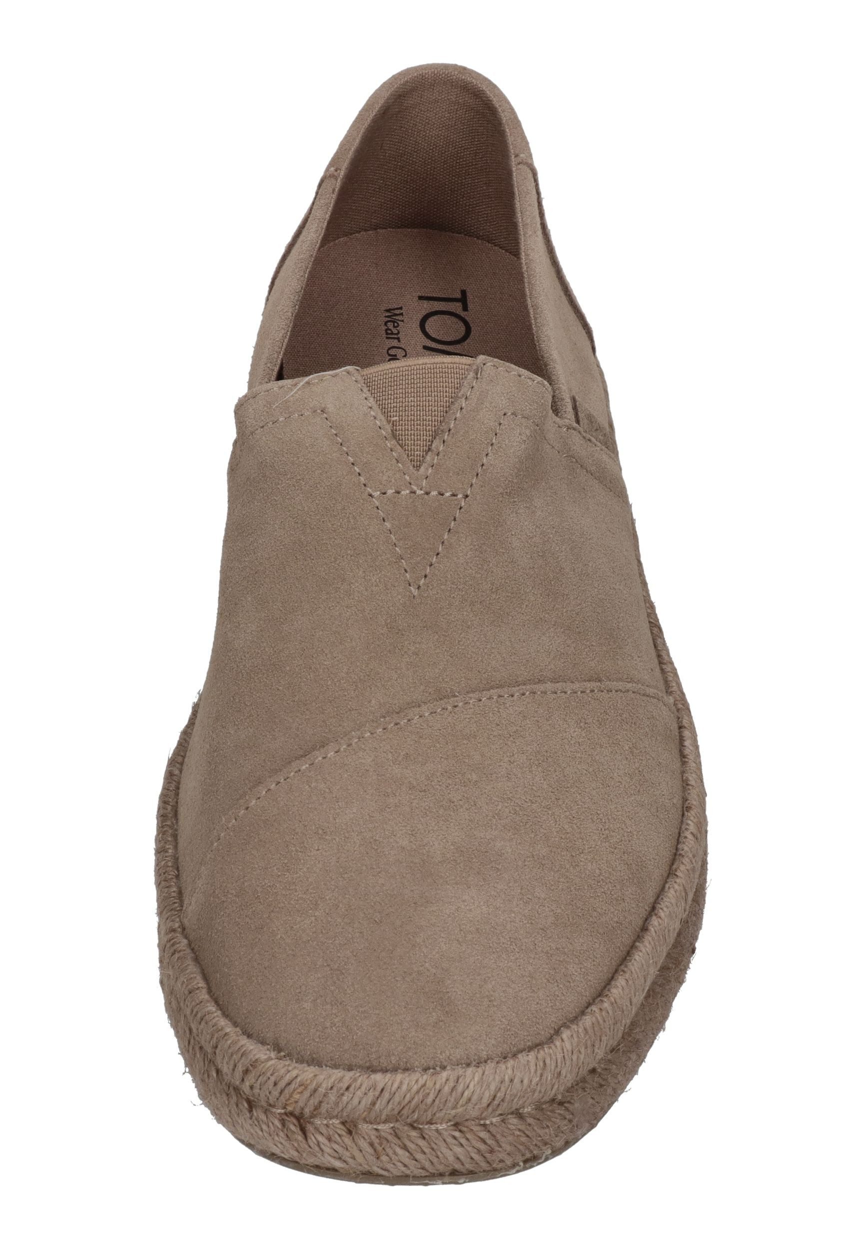 TOMS ALPARGATA ROPE 2.0 Espadrille Dune Suede