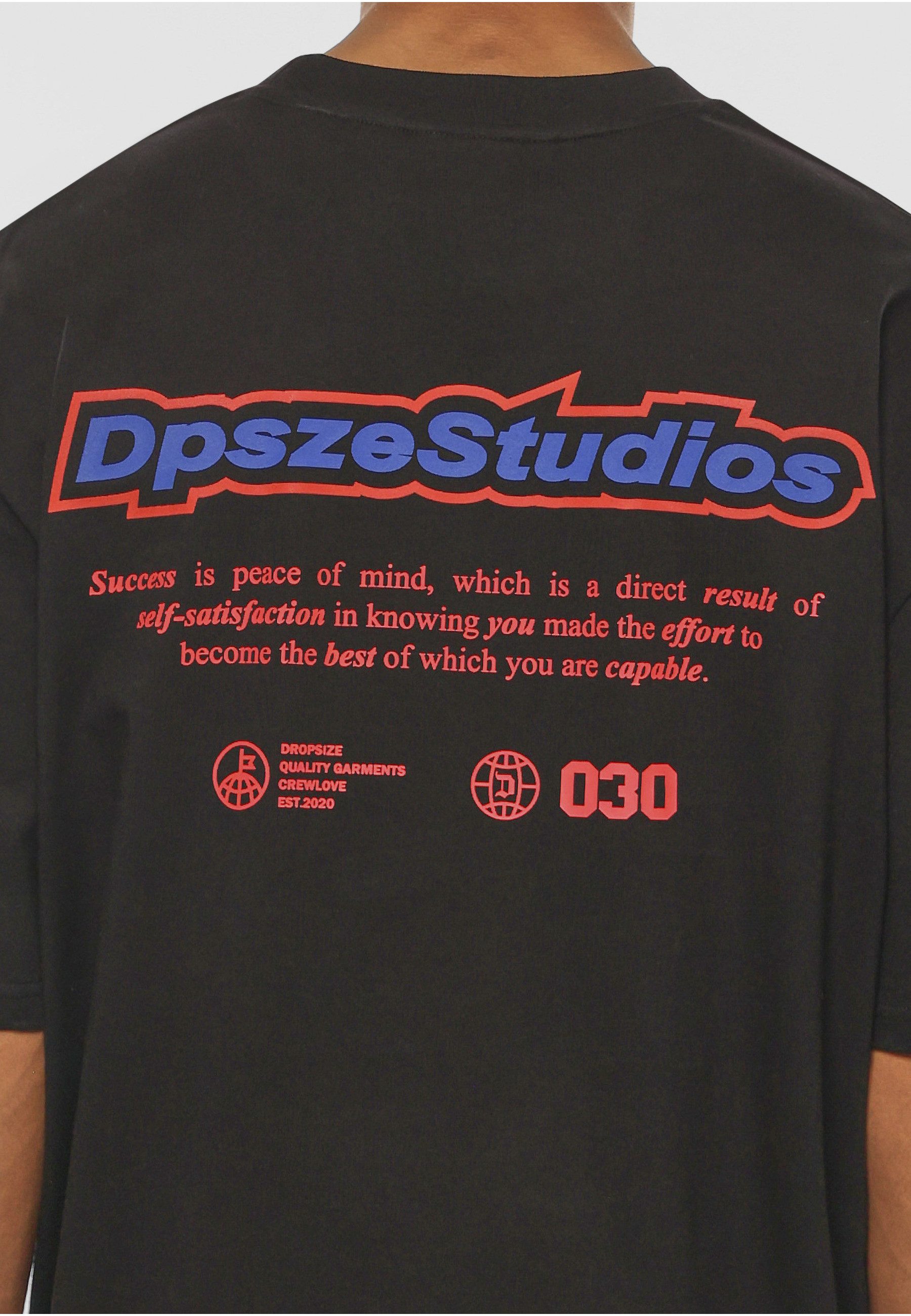 Dropsize T-Shirt Dropsize Dropsize Heavy Oversize Peace Of Mind T-Shirt (1-tlg)