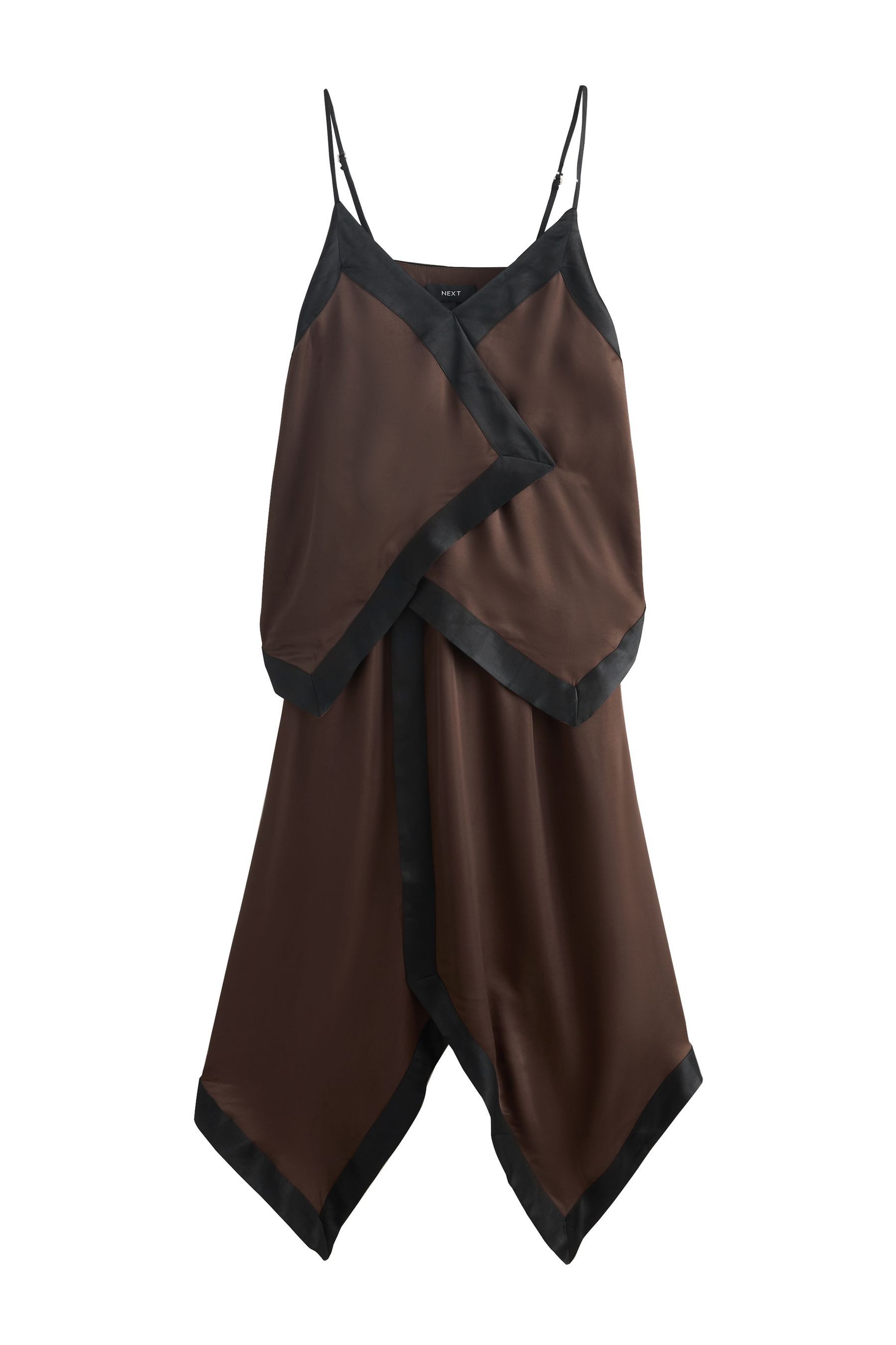 Next Strandkleid Kleid mit Zipfelsaum (1-tlg)