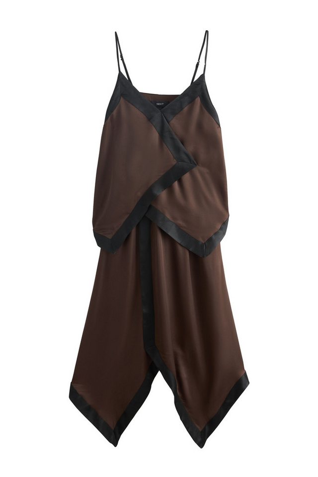 Next Strandkleid Kleid mit Zipfelsaum (1-tlg)