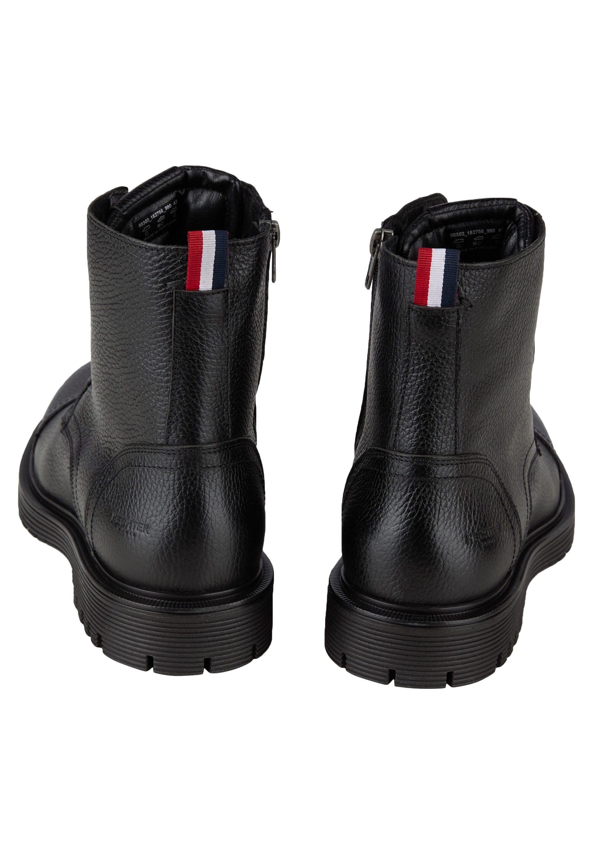 HECHTER PARIS Ankleboots Zuglasche mit Markenstreifen am Schaft