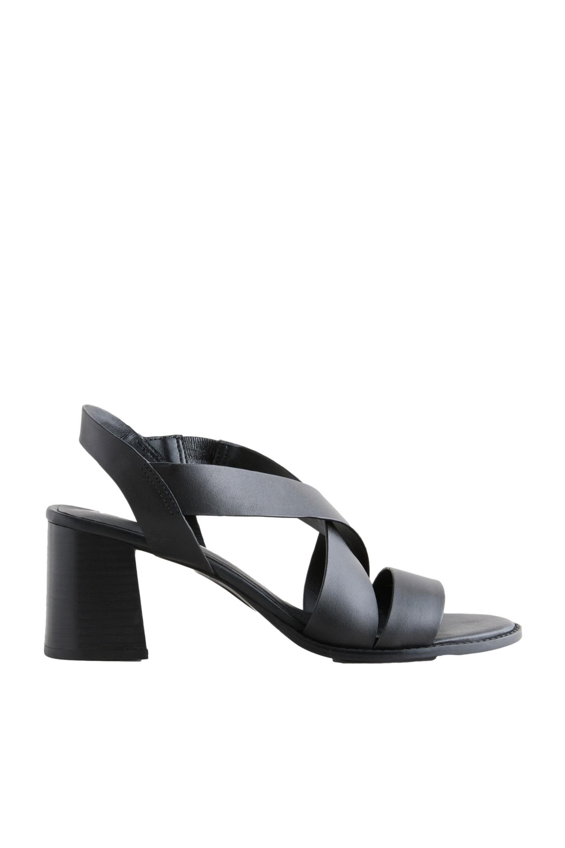 Next Forever Comfort® Ledersandalen mit Blockabsatz günstig online kaufen