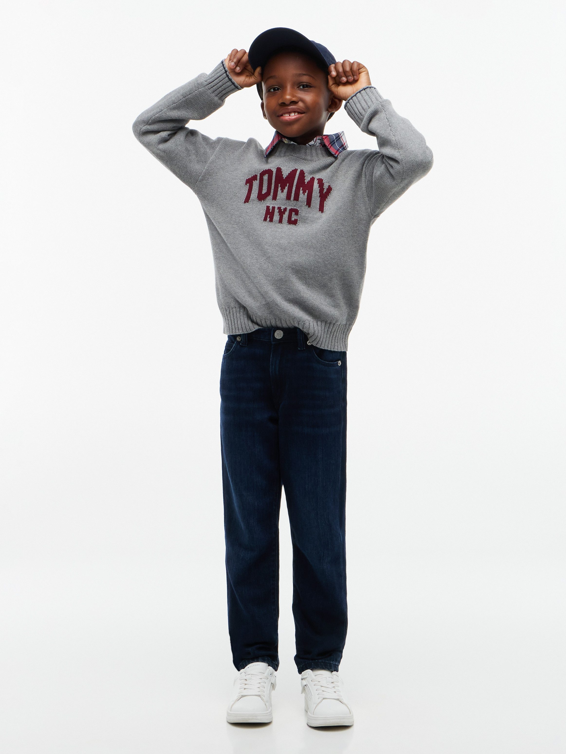 Tommy Hilfiger Straight-Jeans 5-Pocket Form, Straight-Fit, Kinder bis 16 Jahre – Bild 4 von 5