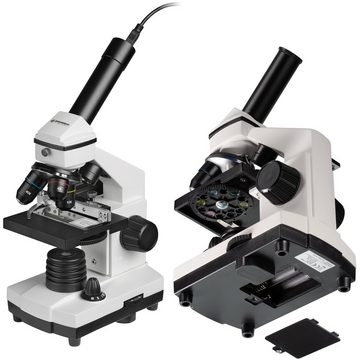 BRESSER Biolux NV 20x-1280x mit HD USB-Kamera Auf- und Durchlichtmikroskop