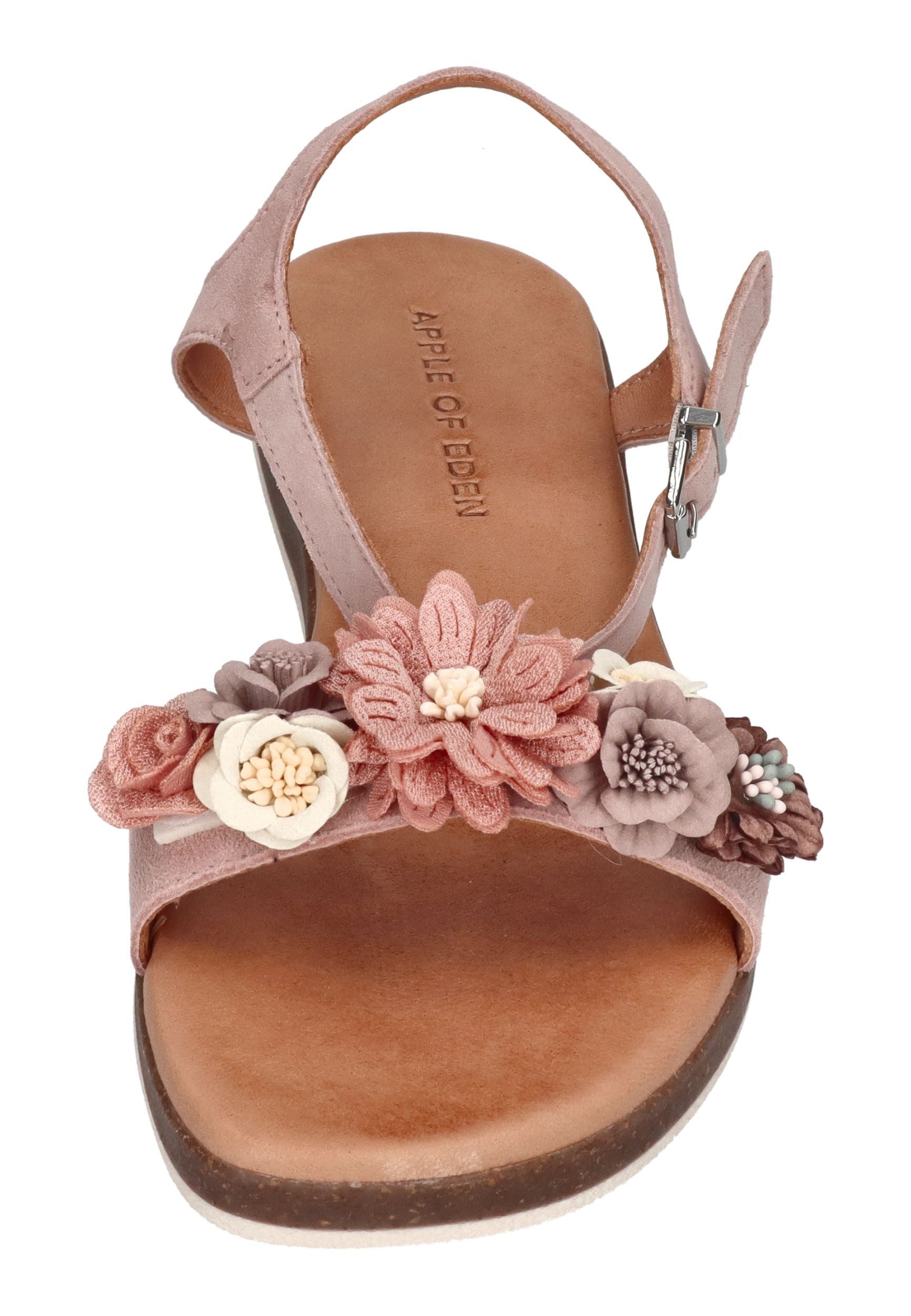 Apple of Eden ISA 29-F Sandalette Nu Flowers