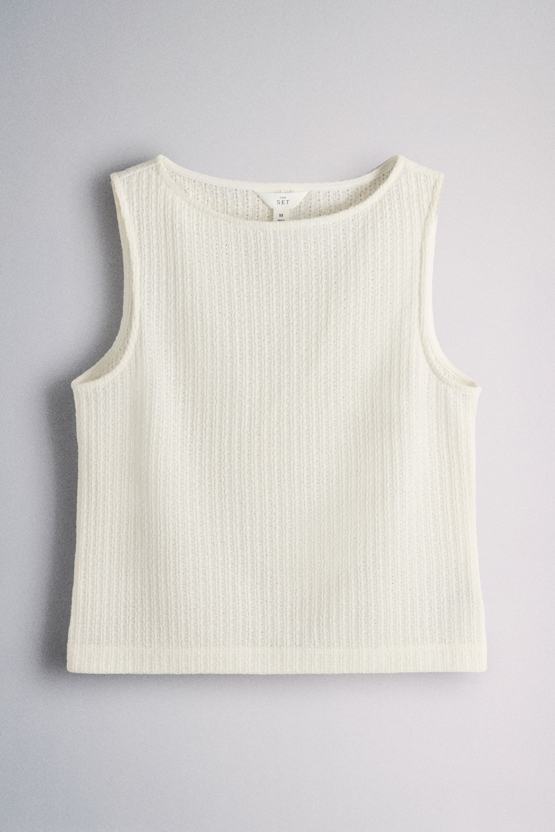 The Set Top & Hose The Set strukturiertes Oberteil und Hose, 2er-Pack (2-tlg)