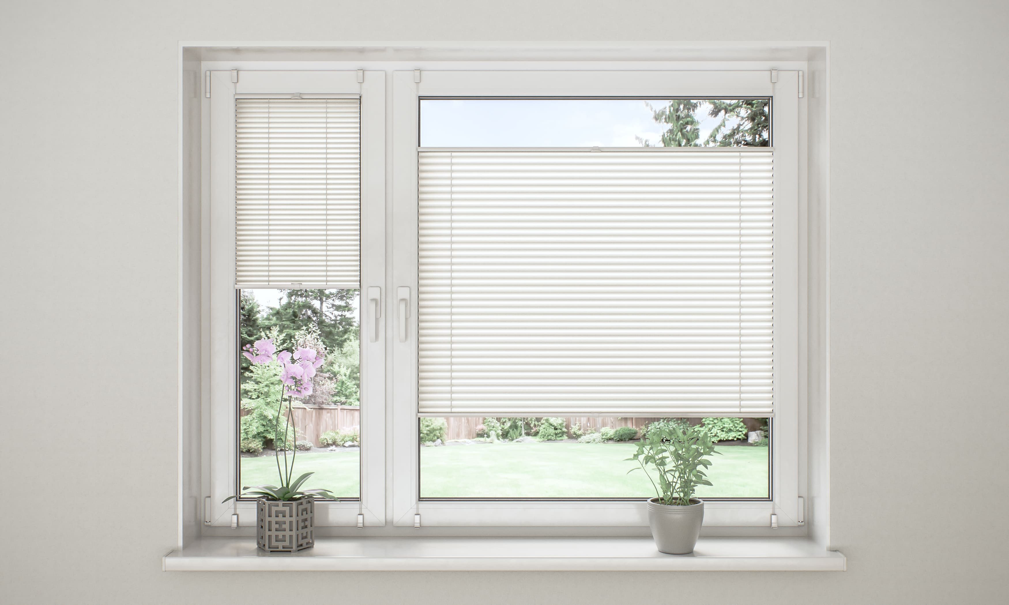 Sonello Plissee ohne Bohren Rollo Klemmfix für Fenster & Tür Lichtschutz, blickdicht, ohne Bohren, verspannt, Klemmfix, 30cm x 100cm Türkise Faltrollo, Easyfix, Sonnenschutzrollo, Jalousie