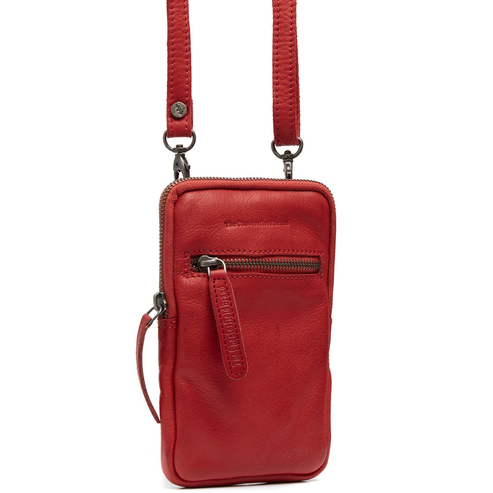 The Leder Smartphone-Hülle, Brand Chesterfield red