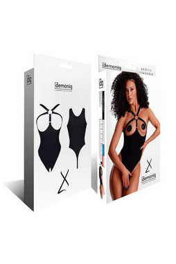 Demoniq Body-Ouvert Demoniq - schwarzer Body ouvert LXElena001 - S