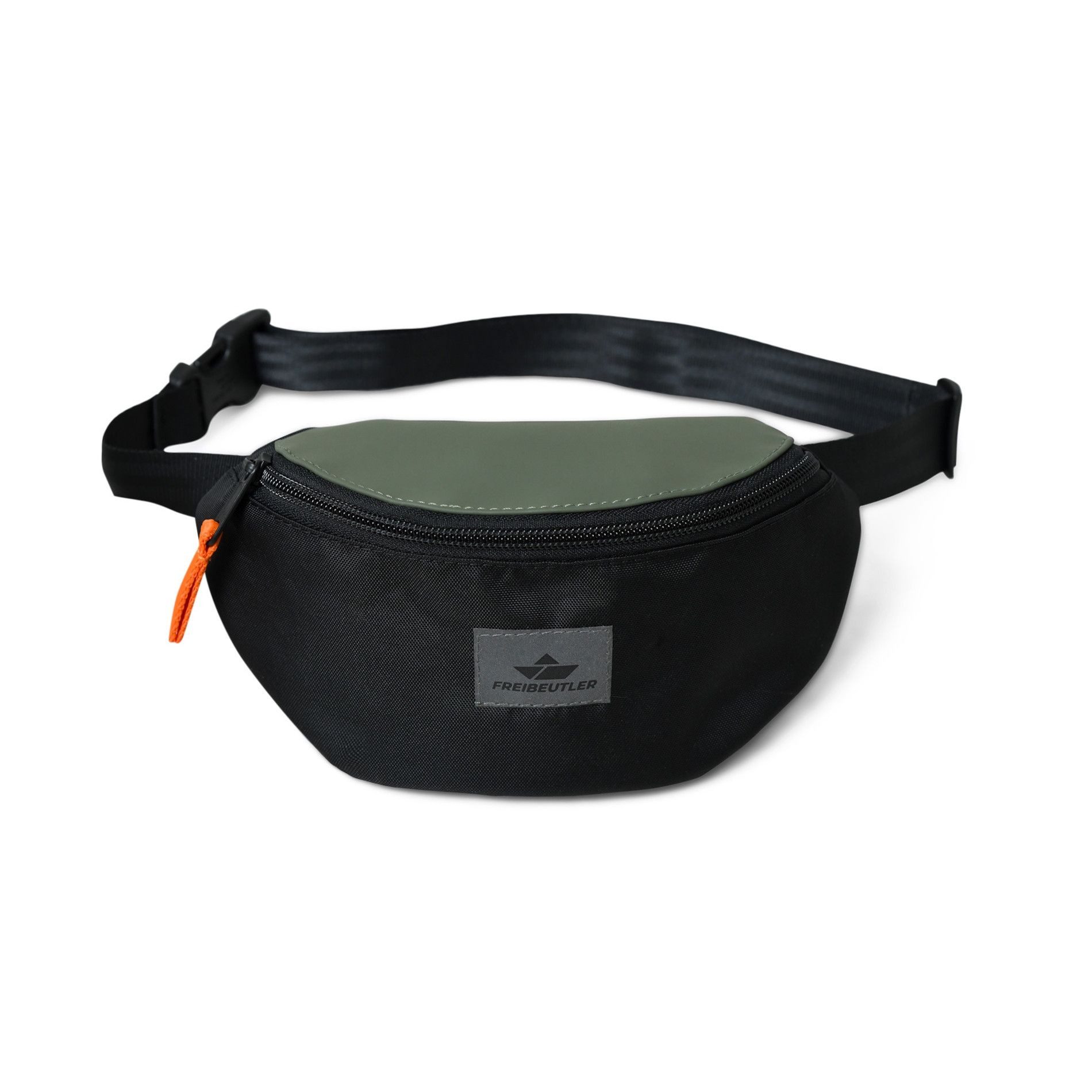 Freibeutler Aufbewahrungstasche Freibeutler Hip Bag Fiete - Schwarz/Oliv