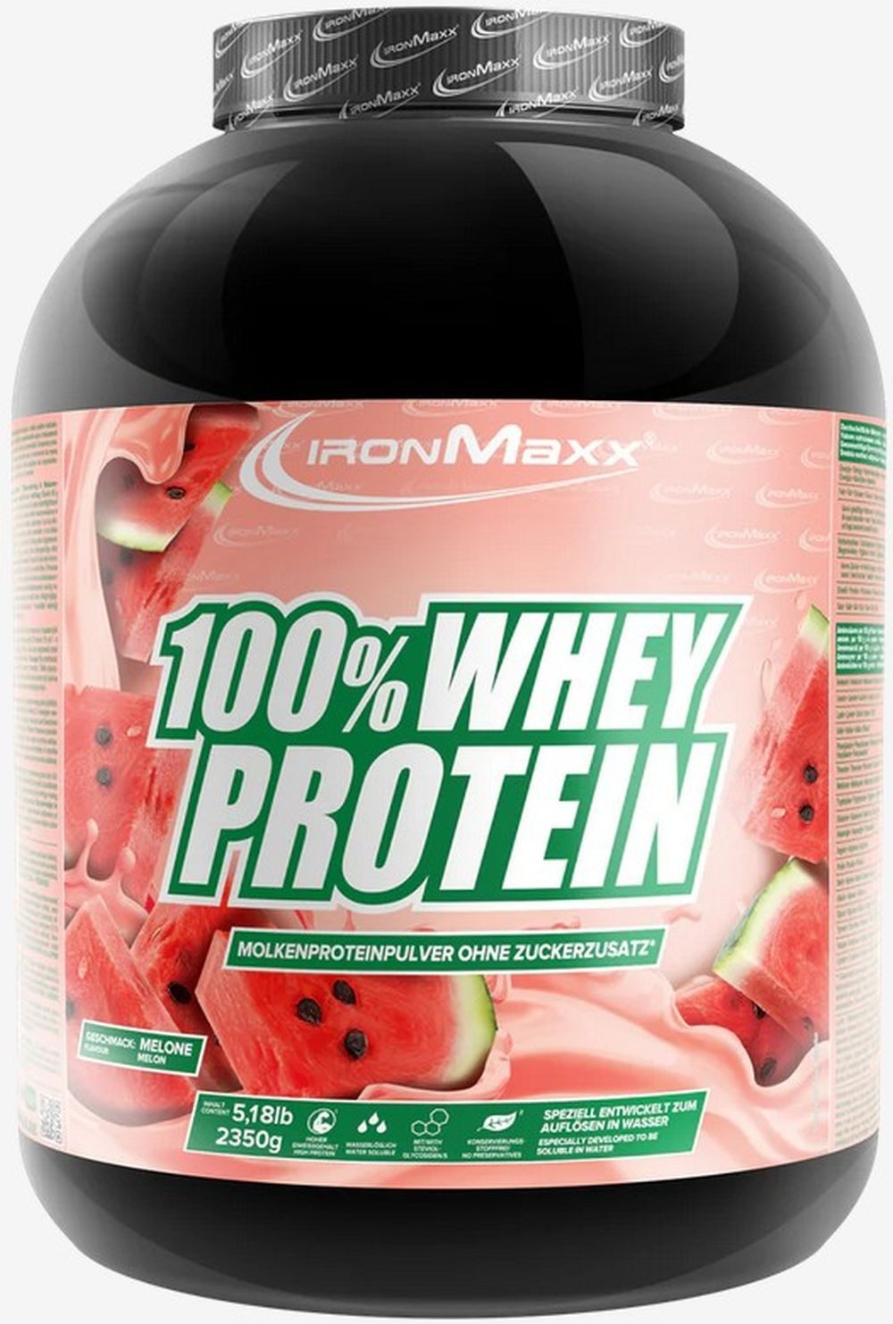 Ironmaxx IronMaxx 100% Whey Protein - 2350g-Dose Pulver