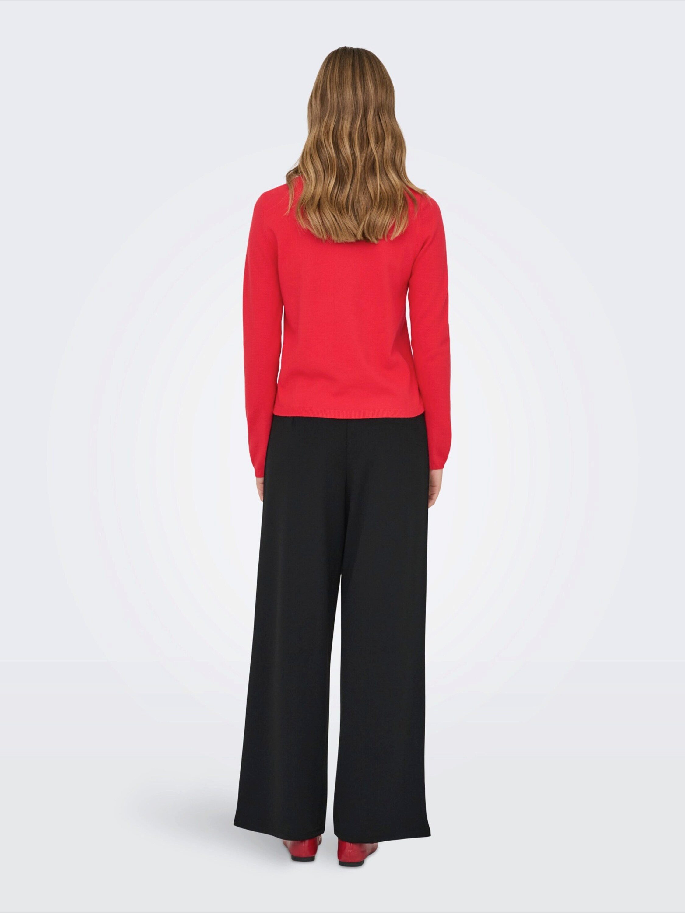 ONLY Rundhalspullover ONLLoyal (1-tlg) Plain/ohne Details
