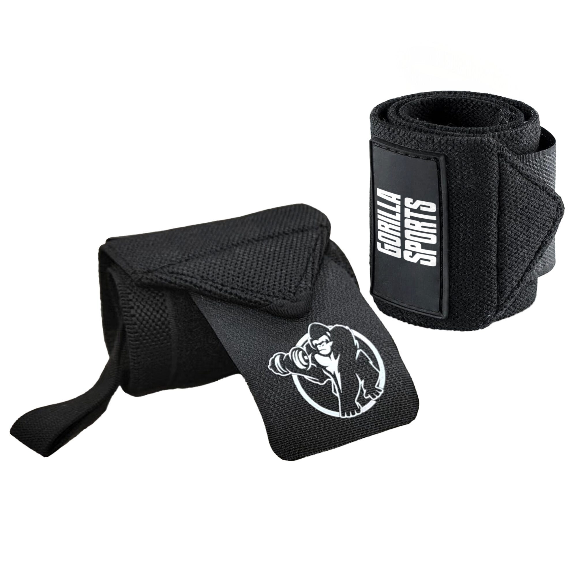 GORILLA SPORTS Rücken Stützgürtel Handgelenk Bandage 2er Set 45 cm (1-tlg)