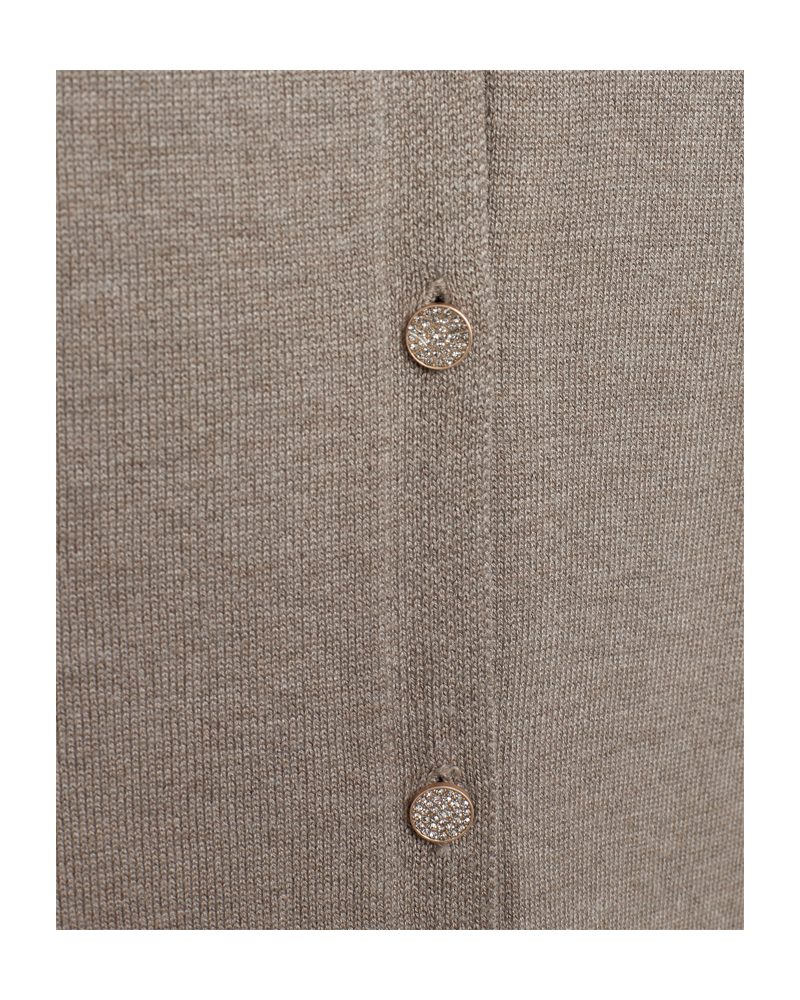 FREEQUENT Strickjacke FQKATIE mit Zier-Knöpfen