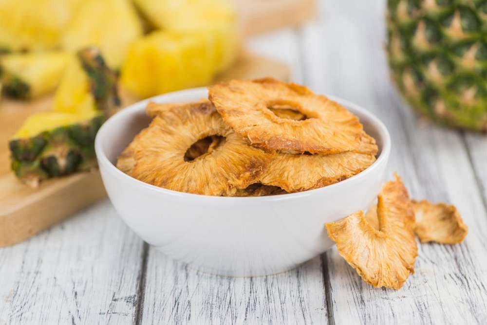 1001 Frucht Trockenfrüchte Getrocknete Ananas naturbelassen
