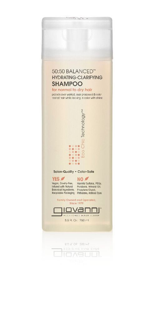 Giovanni Haarshampoo Giovanni 50/50 Balanced Hydrating-Clarifying Shampoo 250ml