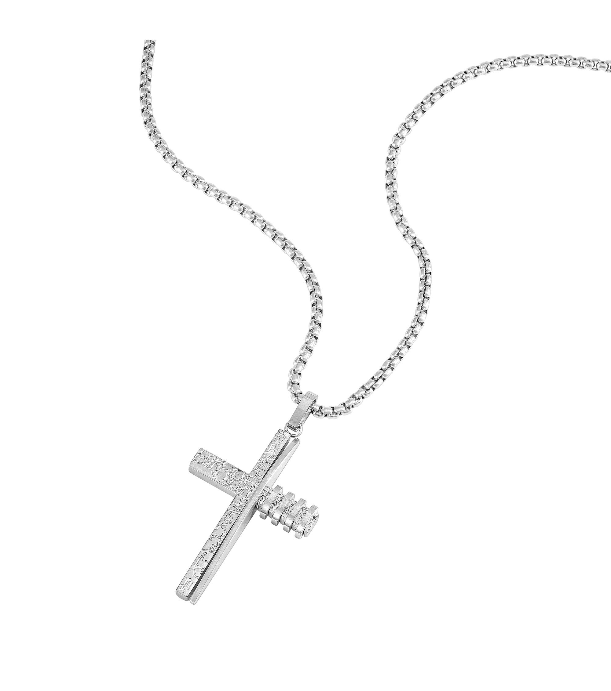 Police Kette mit Anhänger Crosstone Kreuz