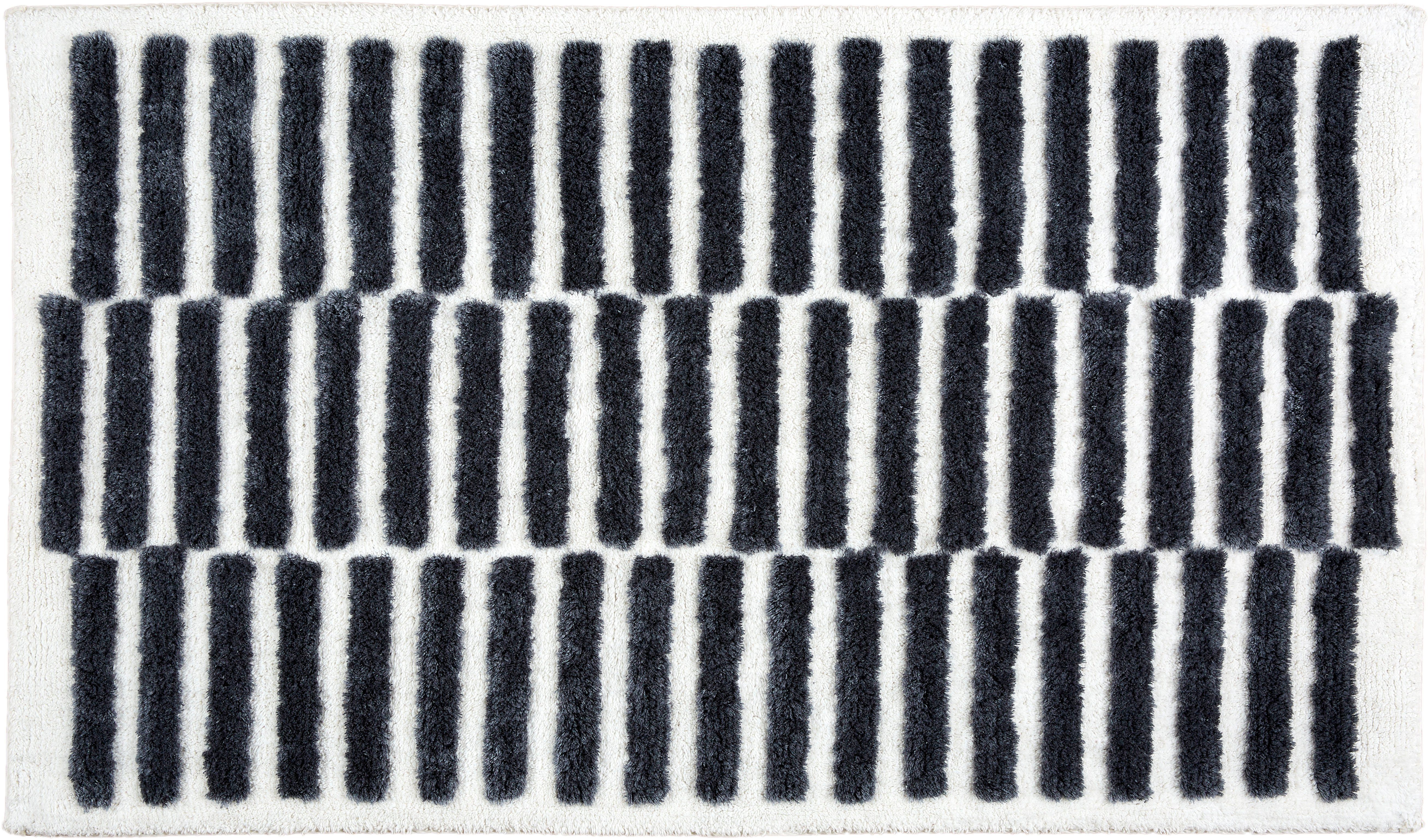 SCHÖNER WOHNEN-Kollektion Badematte Barbados 231, Höhe 17 mm, fußbodenheizungsgeeignet, Baumwolle, Viskose, rechteckig, kuschelweicher Badezimmerteppich, waschbar