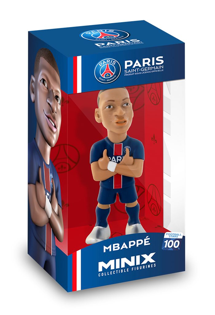 Minix Merchandise-Figur FC Paris Saint-Germain MBappé 12cm