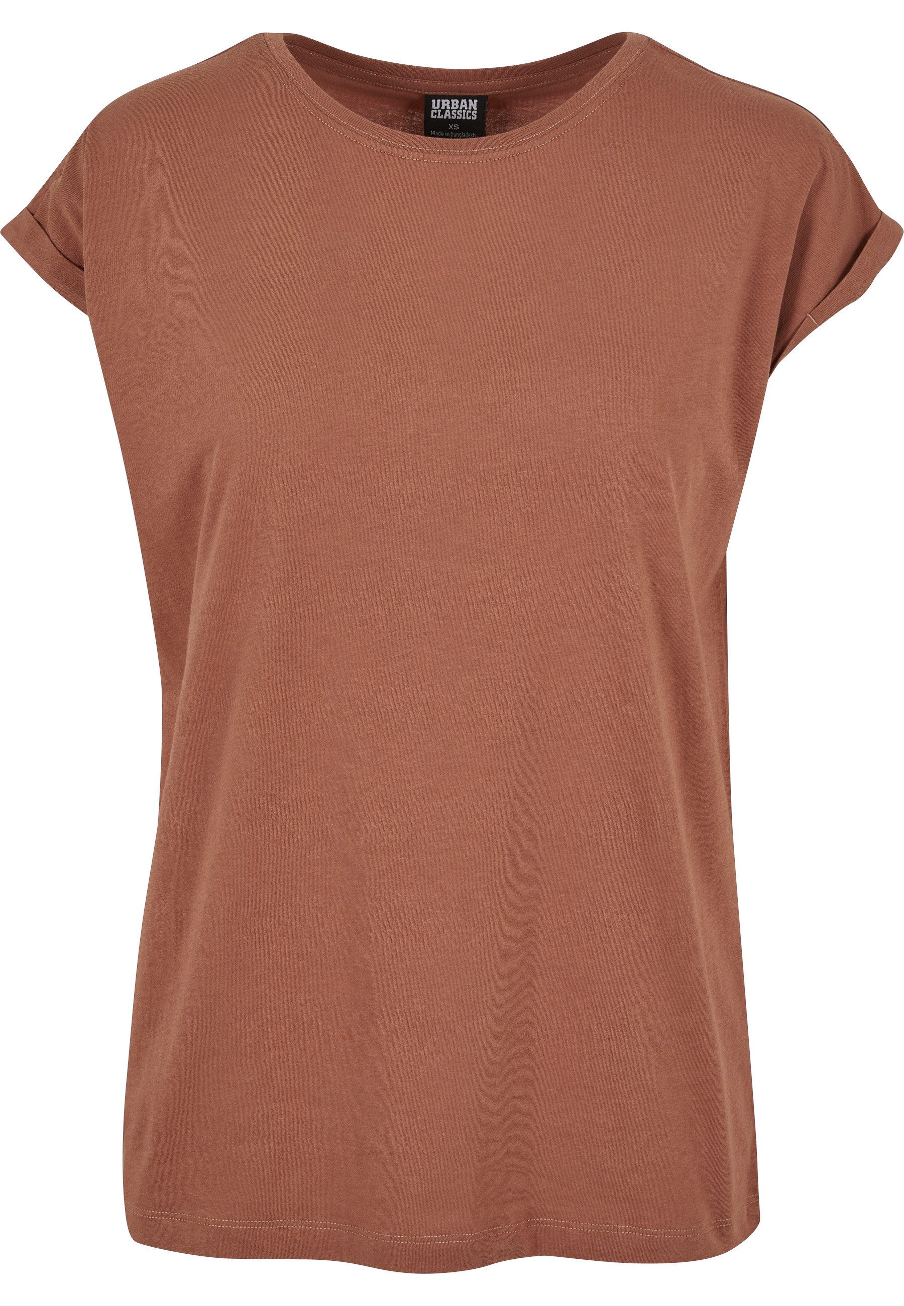 URBAN CLASSICS Urban Classics Damen Ladies Extended Shoulder Tee (1-tlg)