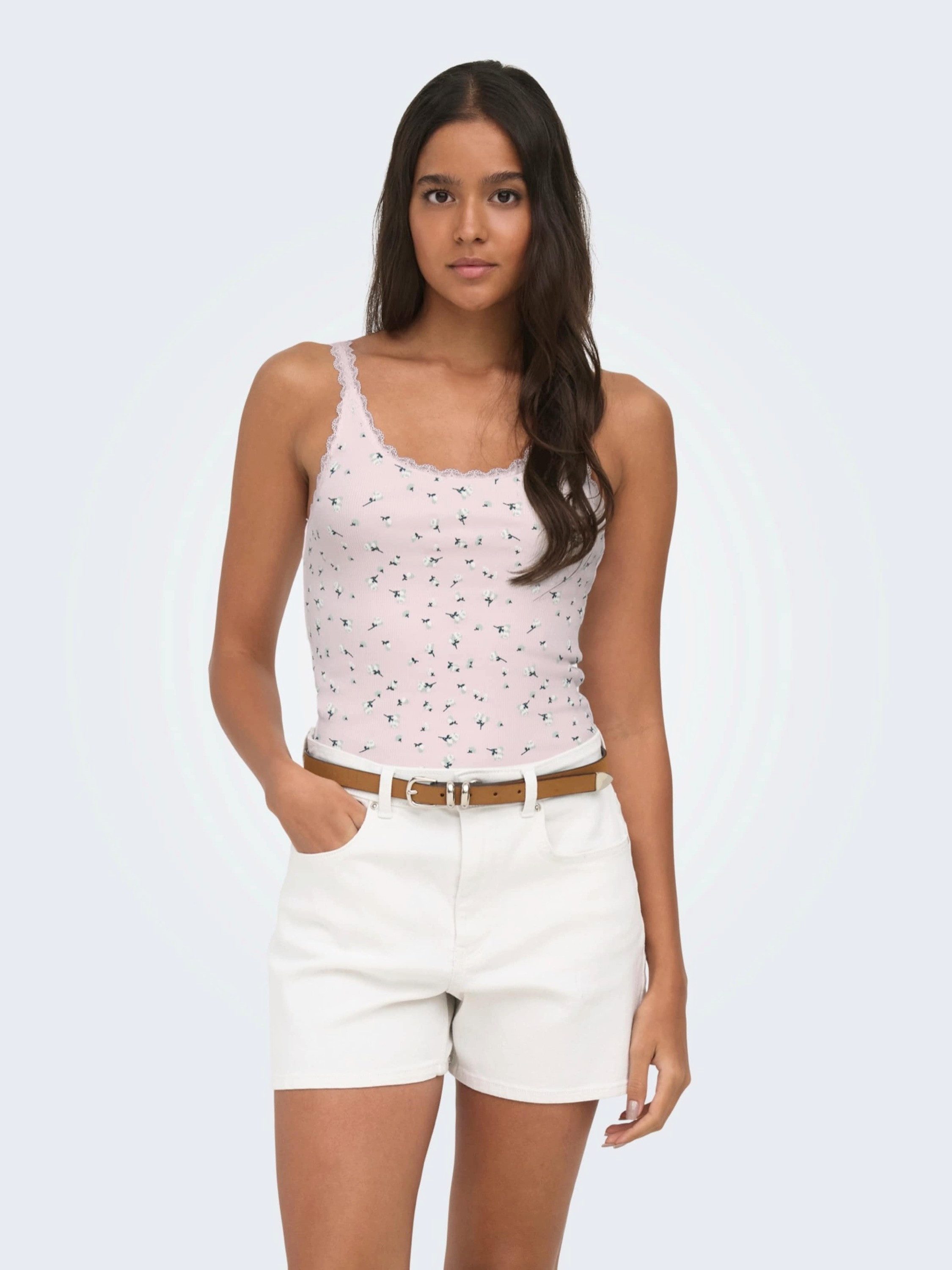 ONLY Tanktop ONLFENJA (2-tlg) Spitze