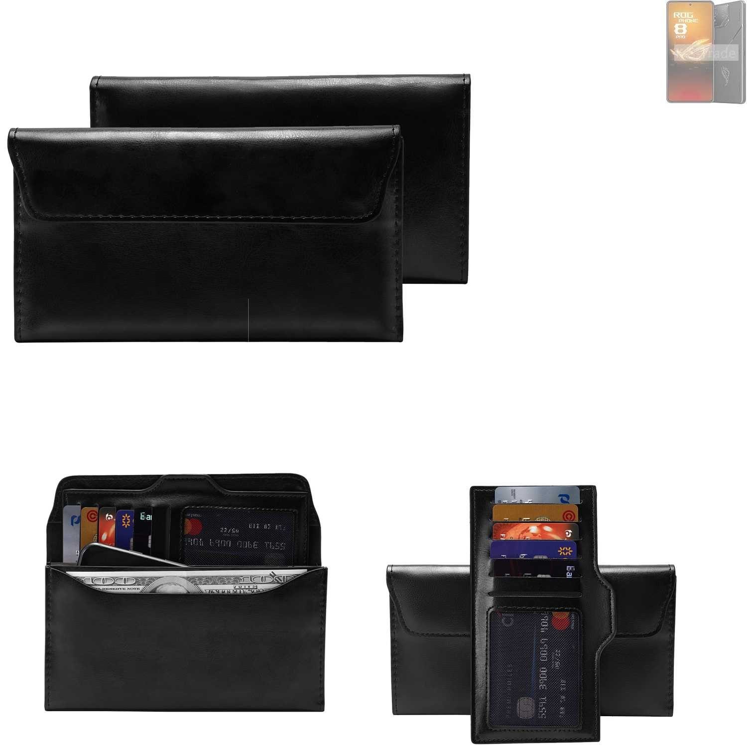 K-S-Trade Handyhülle für Asus ROG Phone 8 Pro, Handy Hülle Schutz Hülle Tasche Schutz Case Handytasche