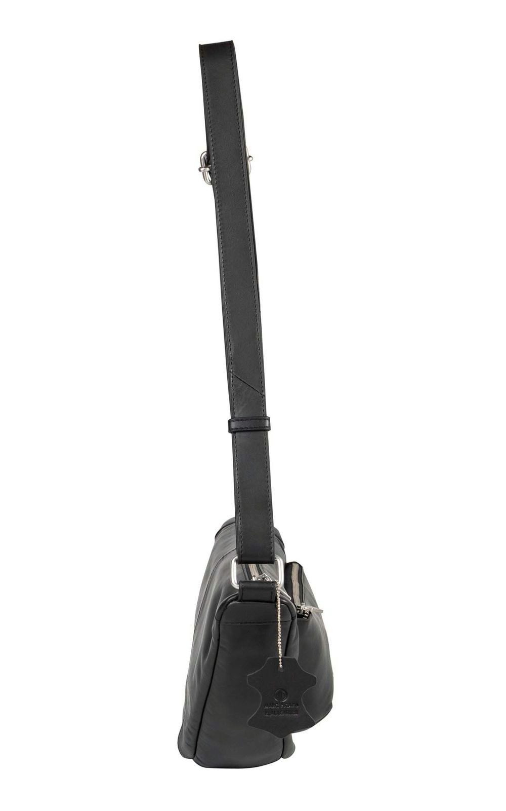 Marc Picard Schultertasche Shoulder Bag Moon, aus echtem Lammleder